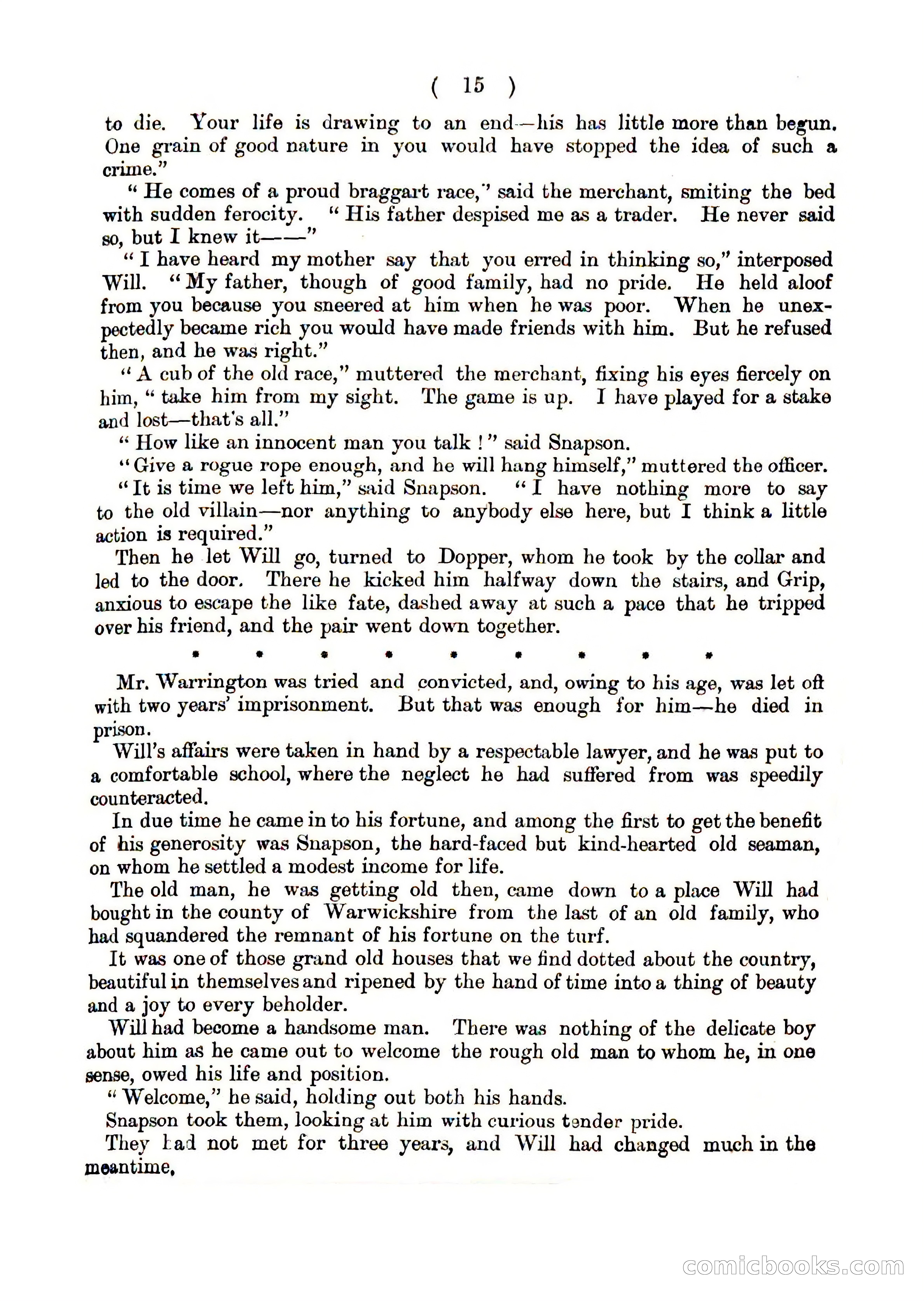 Ching Ching's Novelettes No. 1: Snapson of the 'Snake' — page 15 of 16