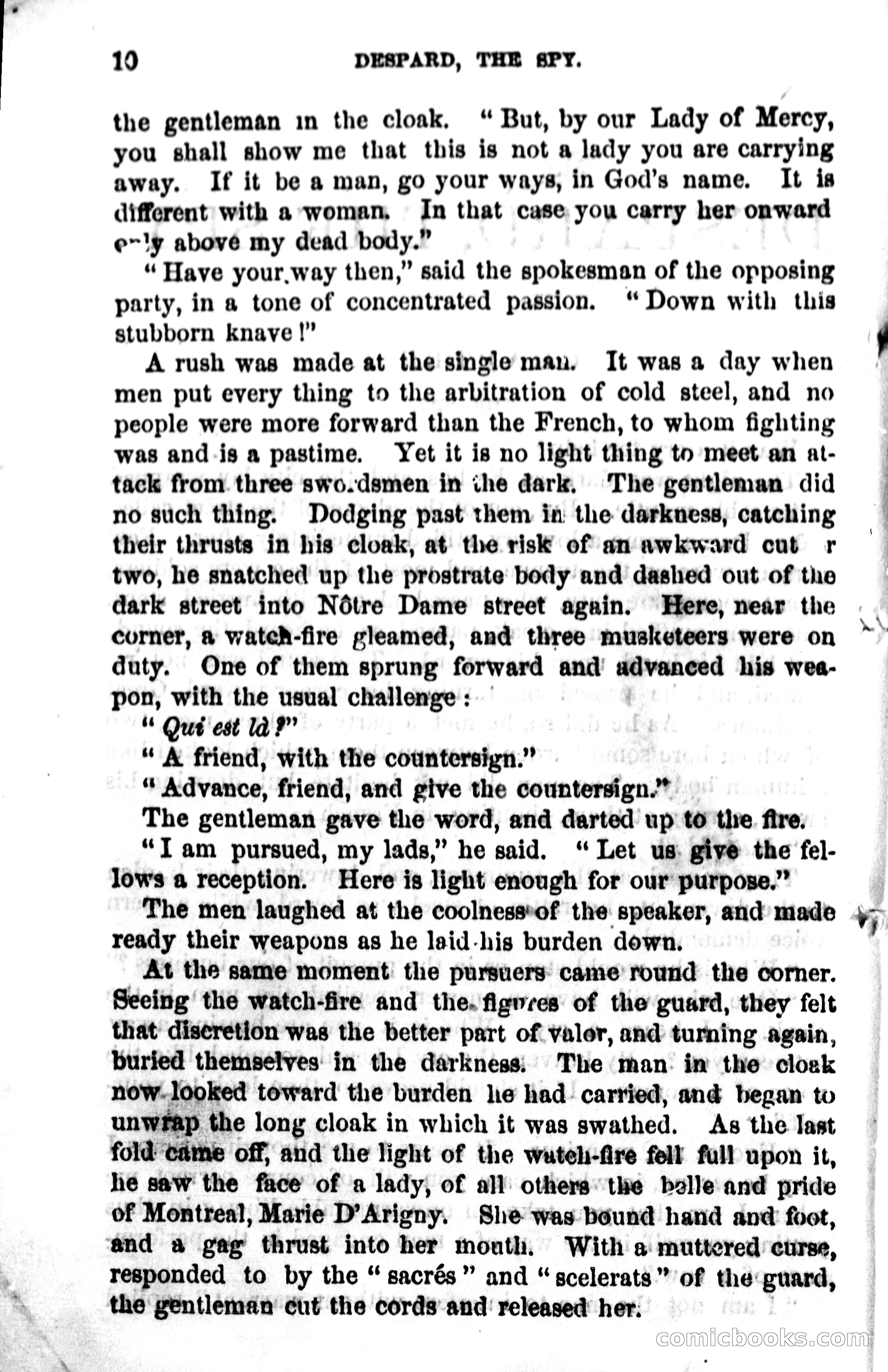 Despard, the Spy: Or, The Fall of Montreal — page 12 of 105