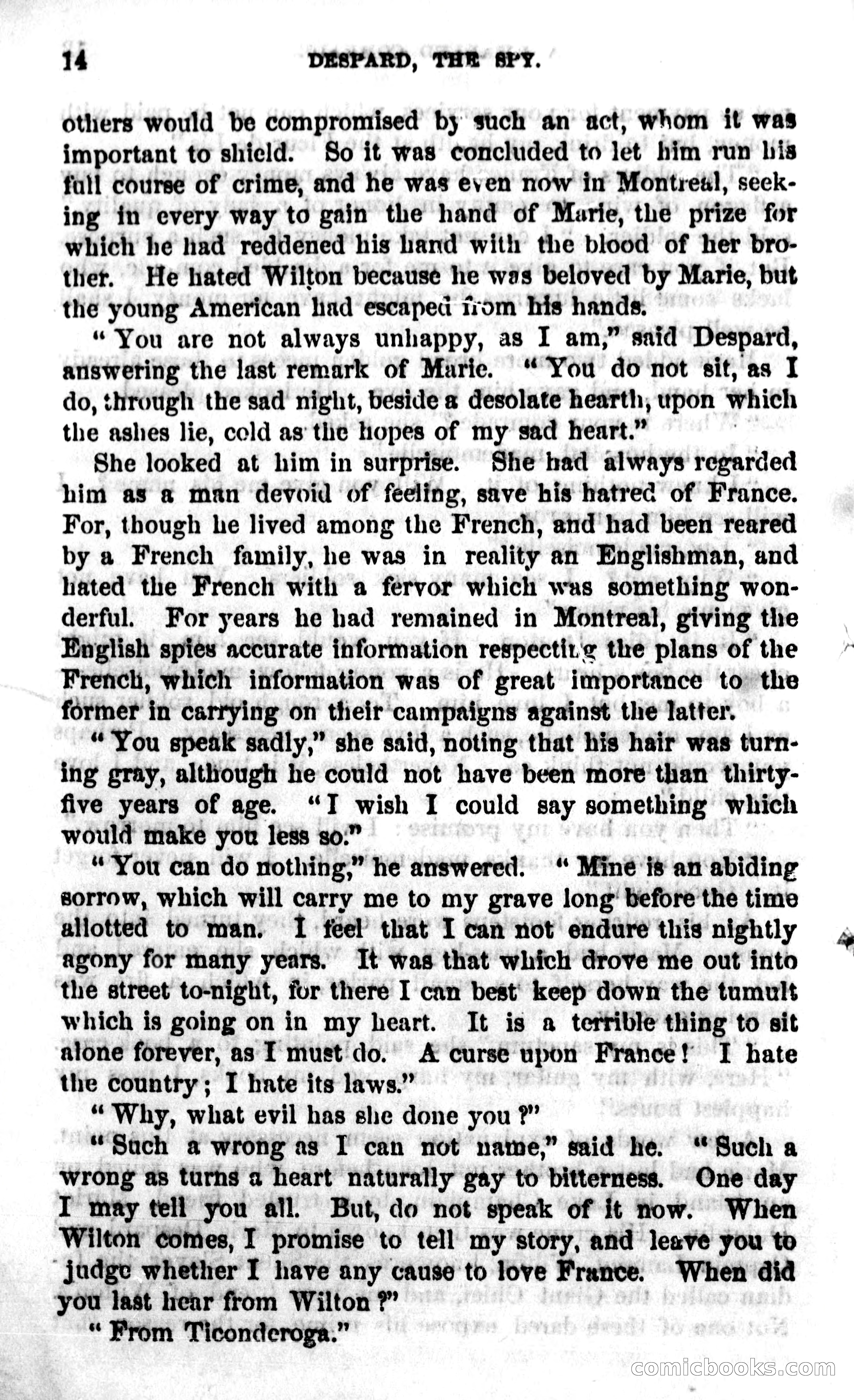 Despard, the Spy: Or, The Fall of Montreal — page 16 of 105