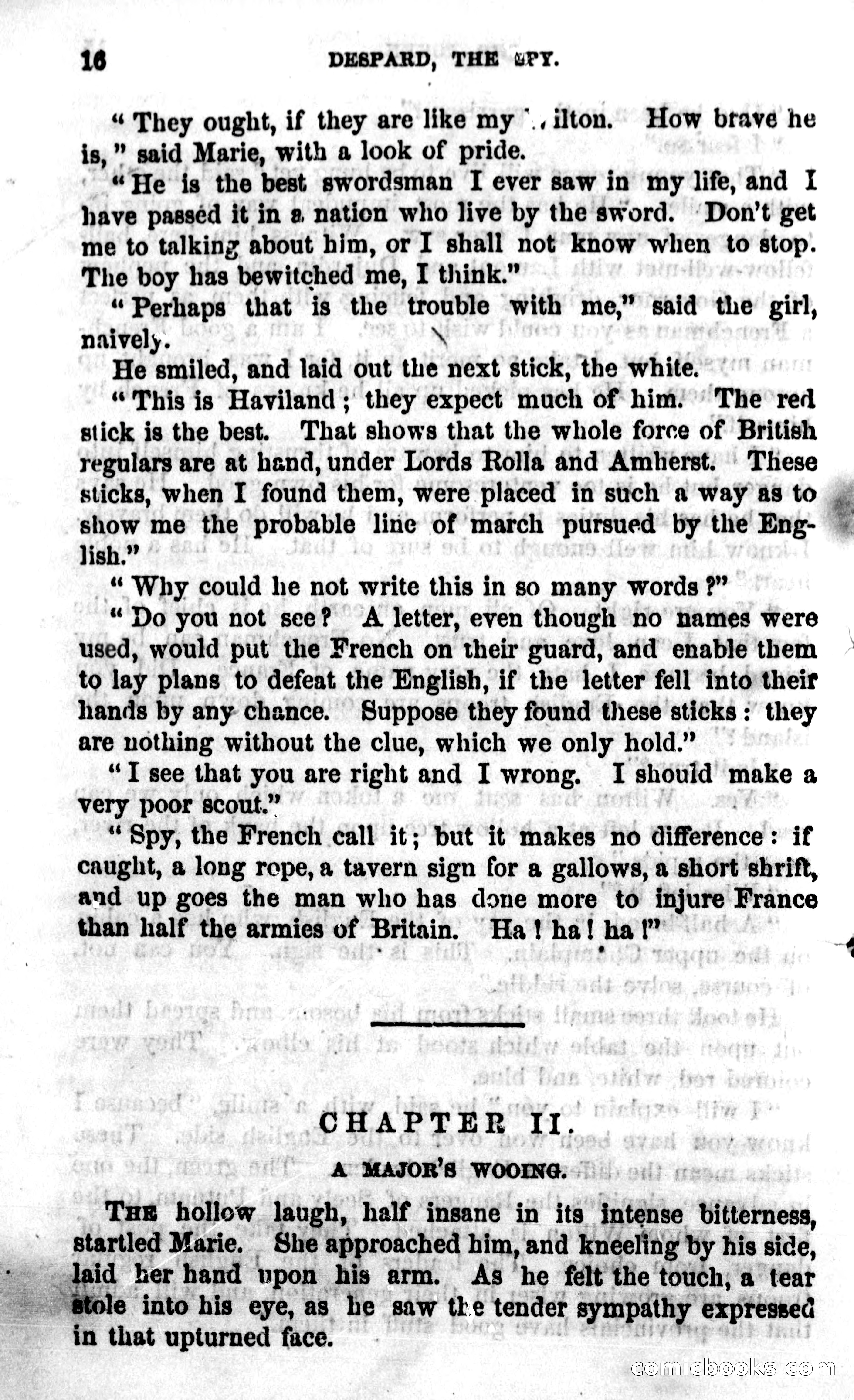 Despard, the Spy: Or, The Fall of Montreal — page 18 of 105