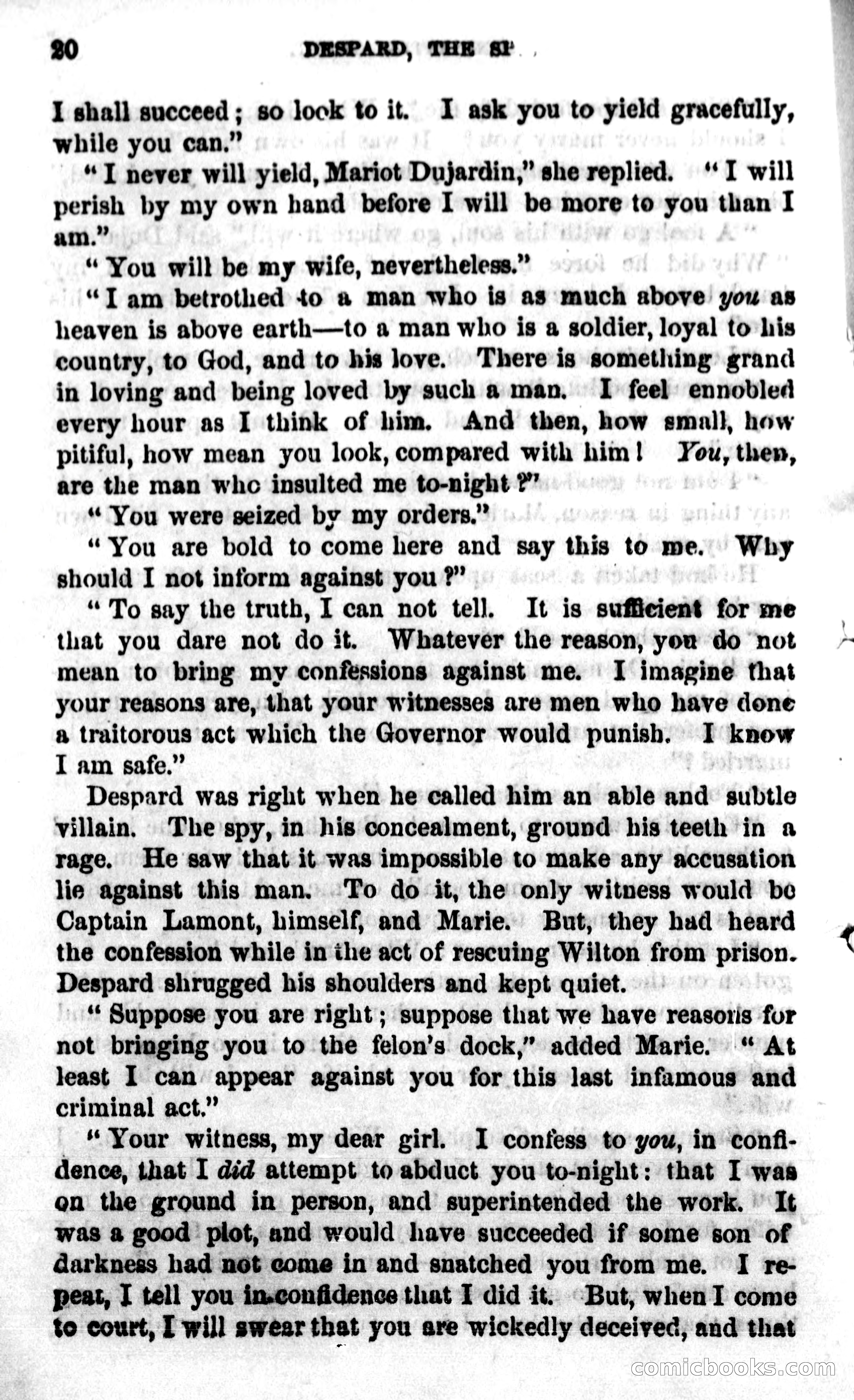 Despard, the Spy: Or, The Fall of Montreal — page 22 of 105