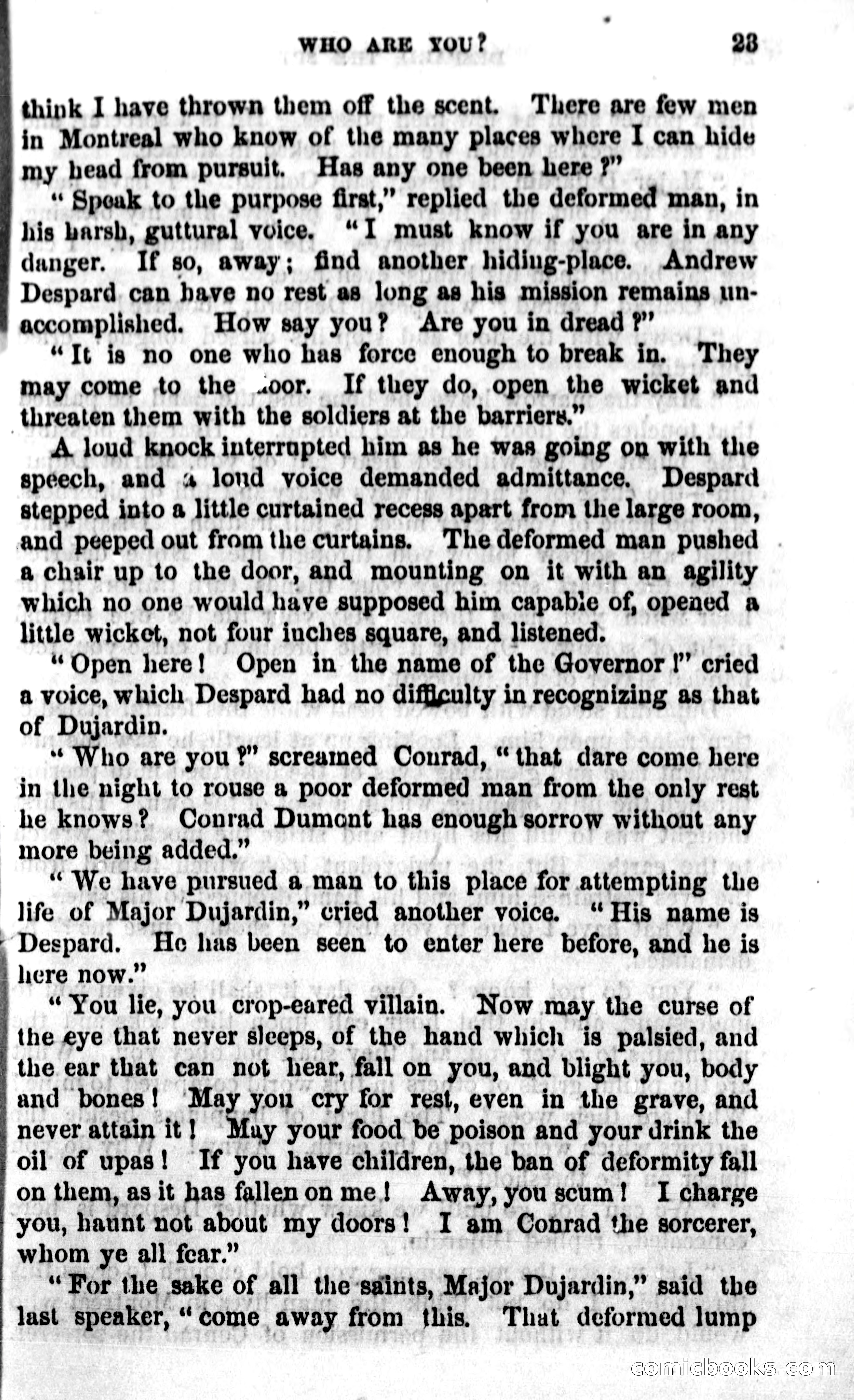Despard, the Spy: Or, The Fall of Montreal — page 25 of 105