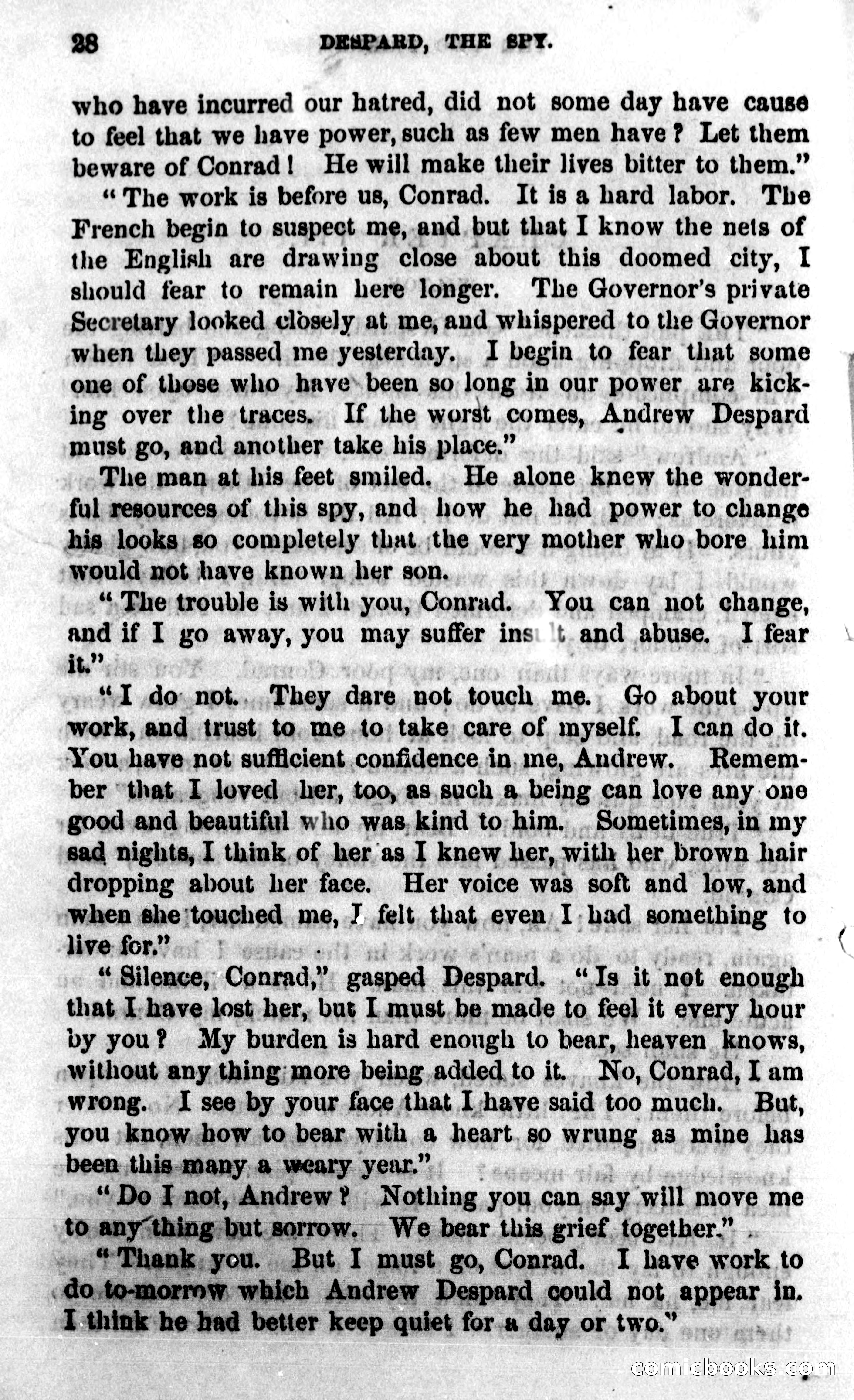 Despard, the Spy: Or, The Fall of Montreal — page 30 of 105