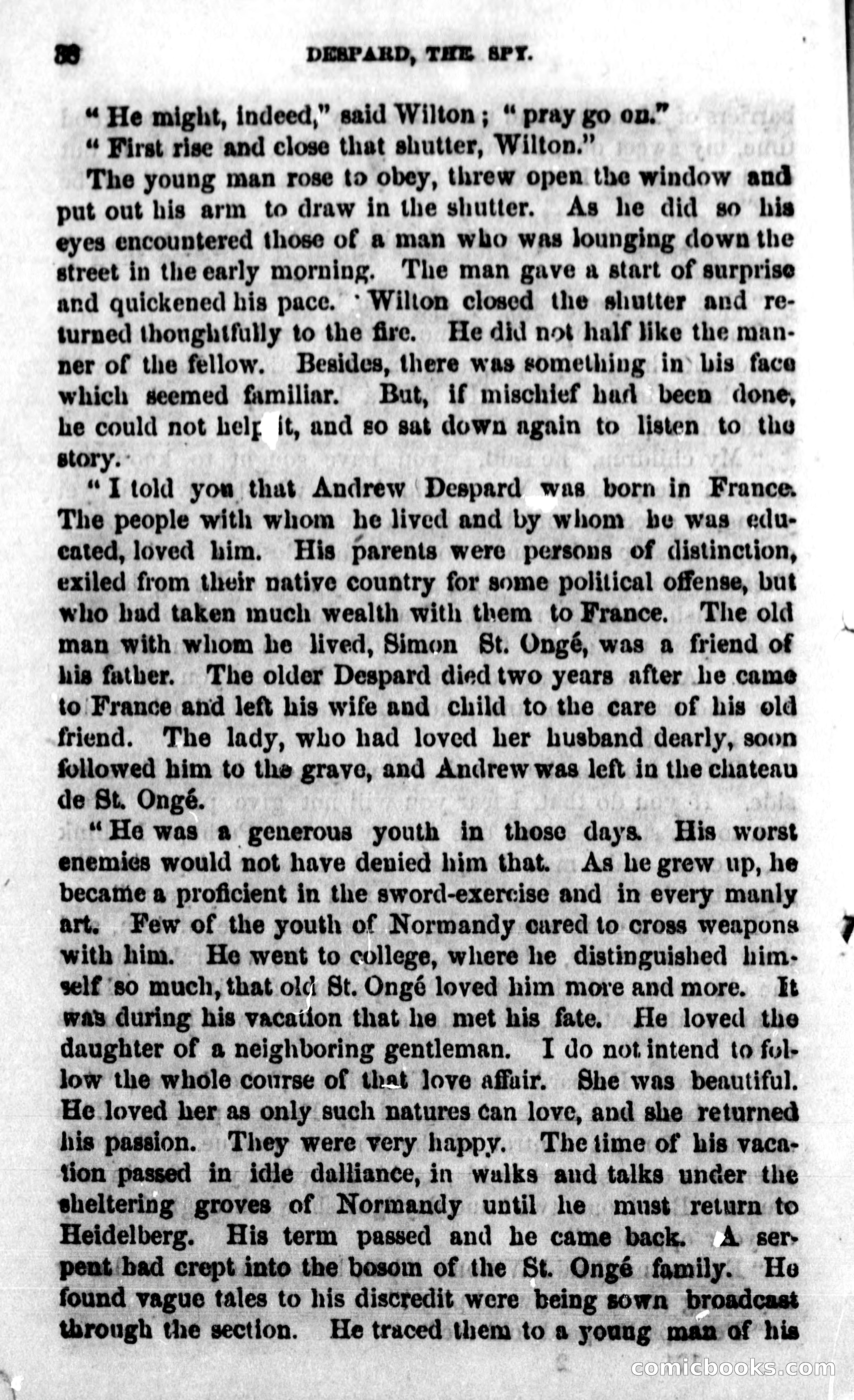 Despard, the Spy: Or, The Fall of Montreal — page 40 of 105