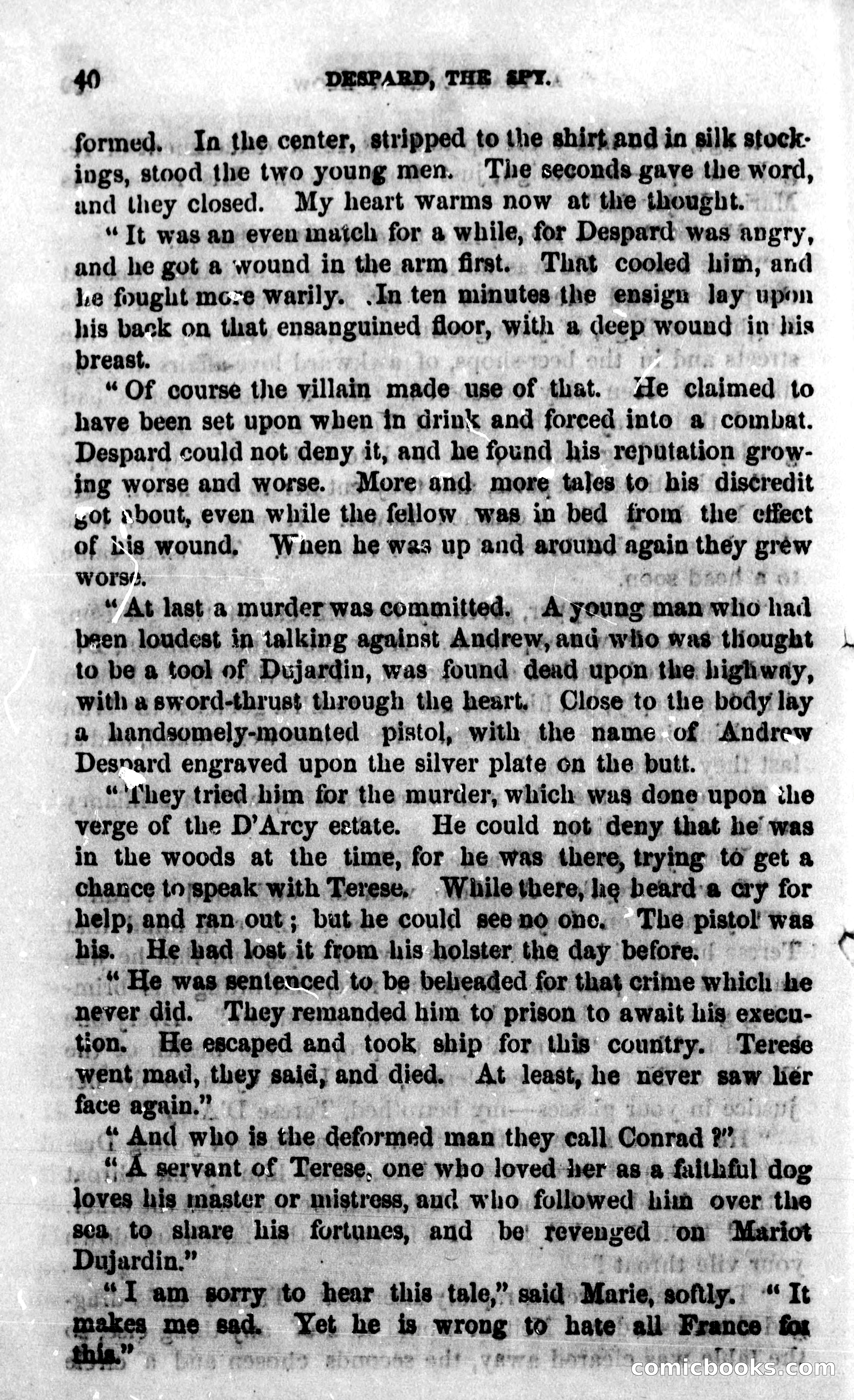 Despard, the Spy: Or, The Fall of Montreal — page 42 of 105
