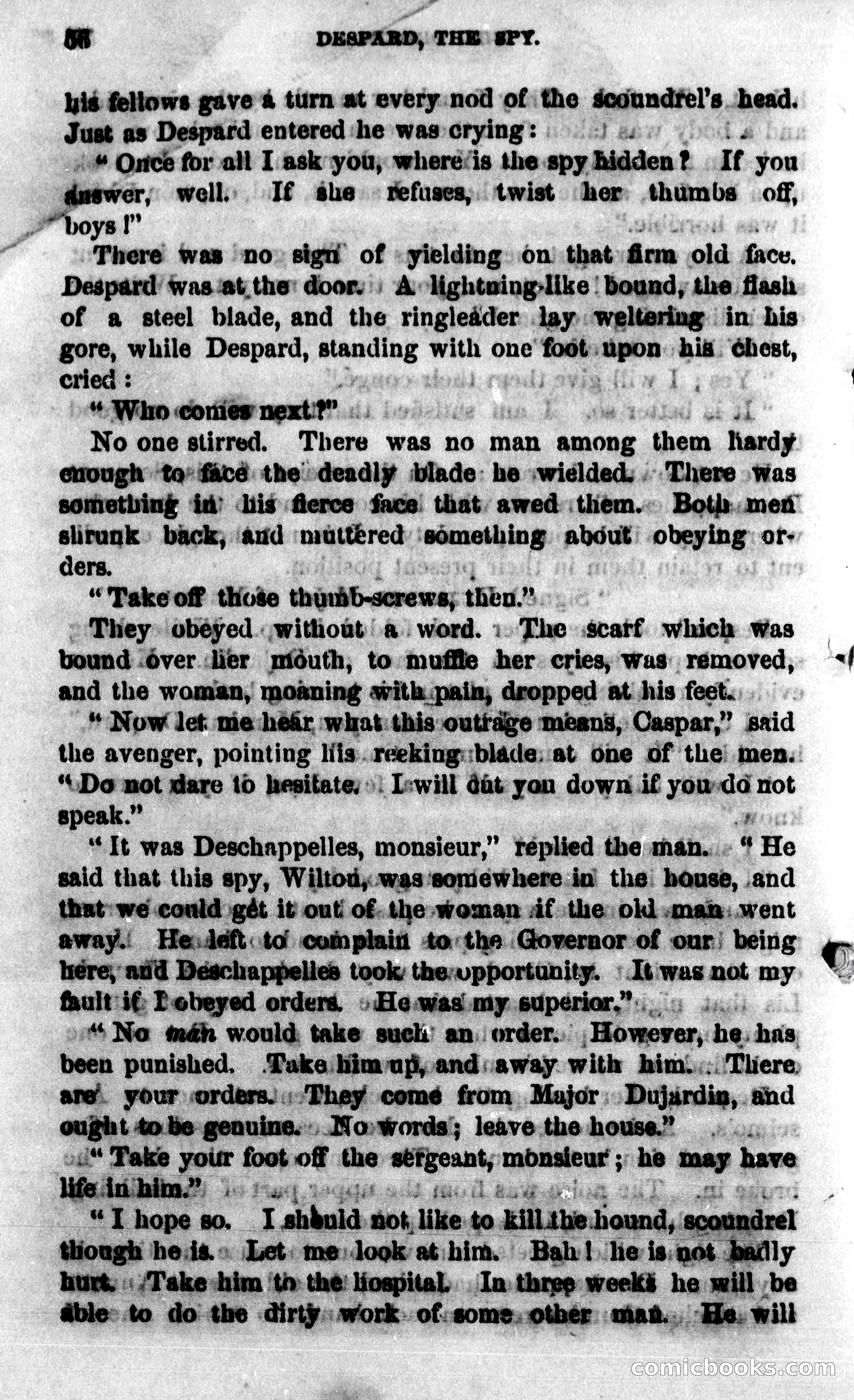 Despard, the Spy: Or, The Fall of Montreal — page 58 of 105