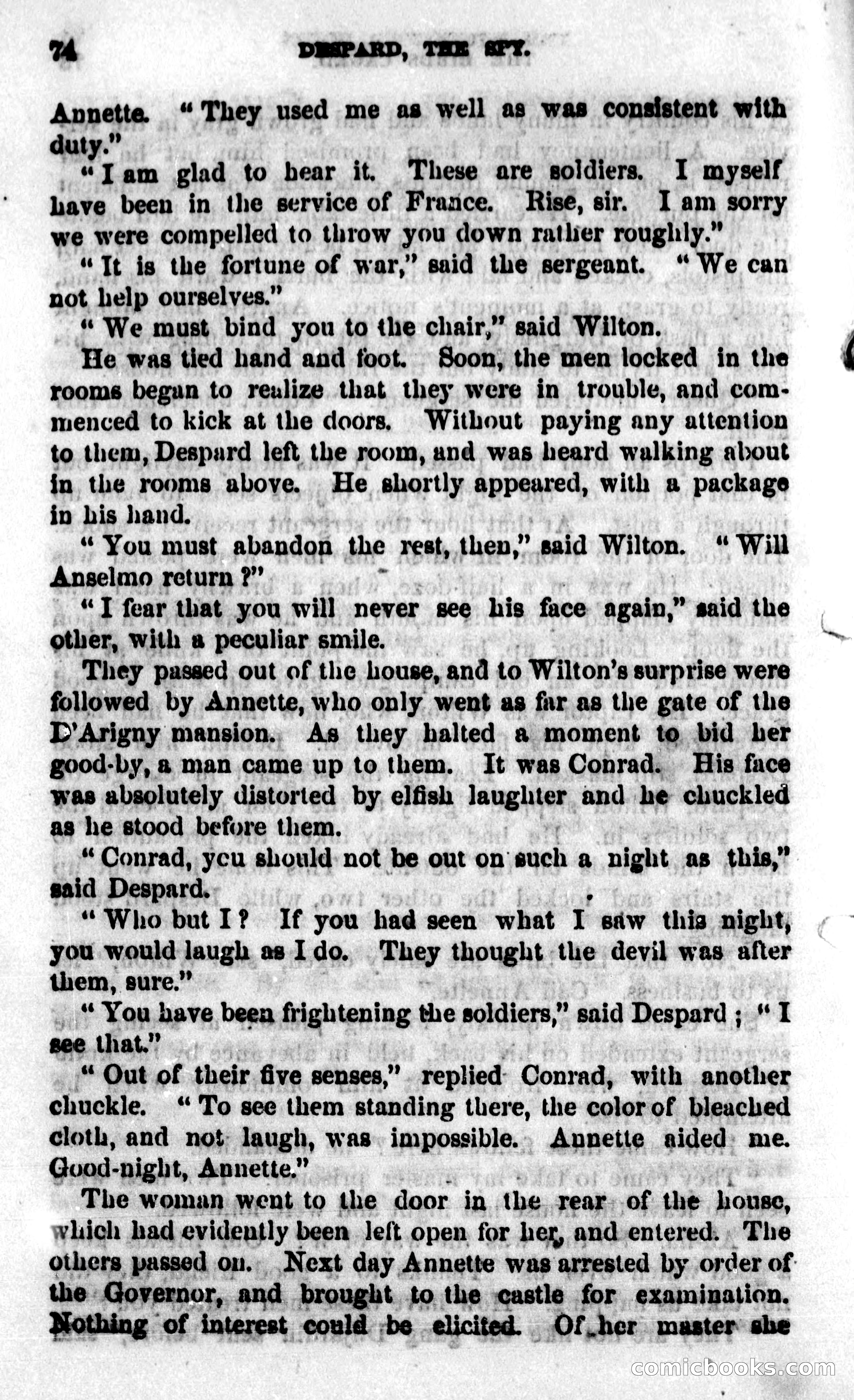 Despard, the Spy: Or, The Fall of Montreal — page 76 of 105