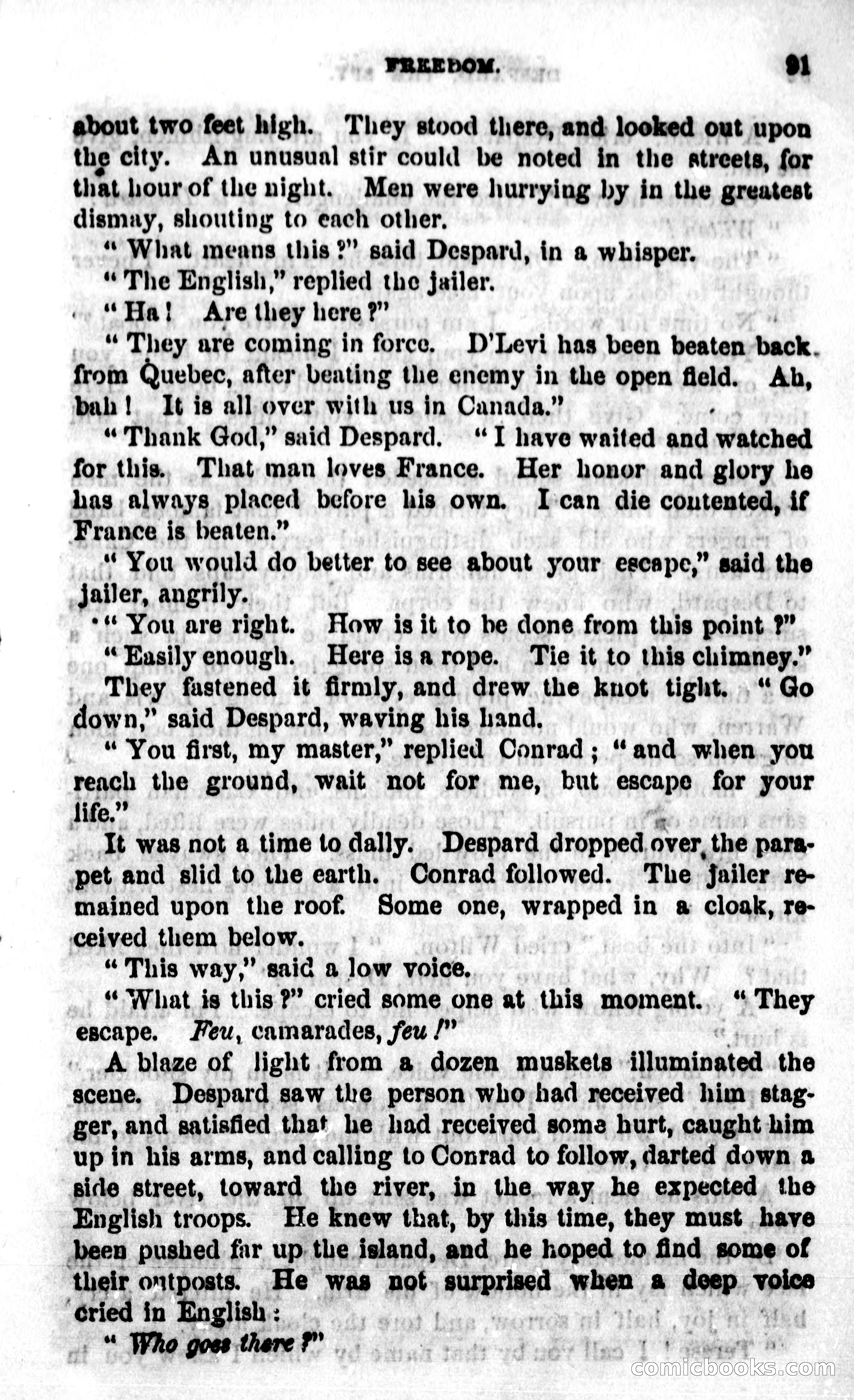 Despard, the Spy: Or, The Fall of Montreal — page 93 of 105