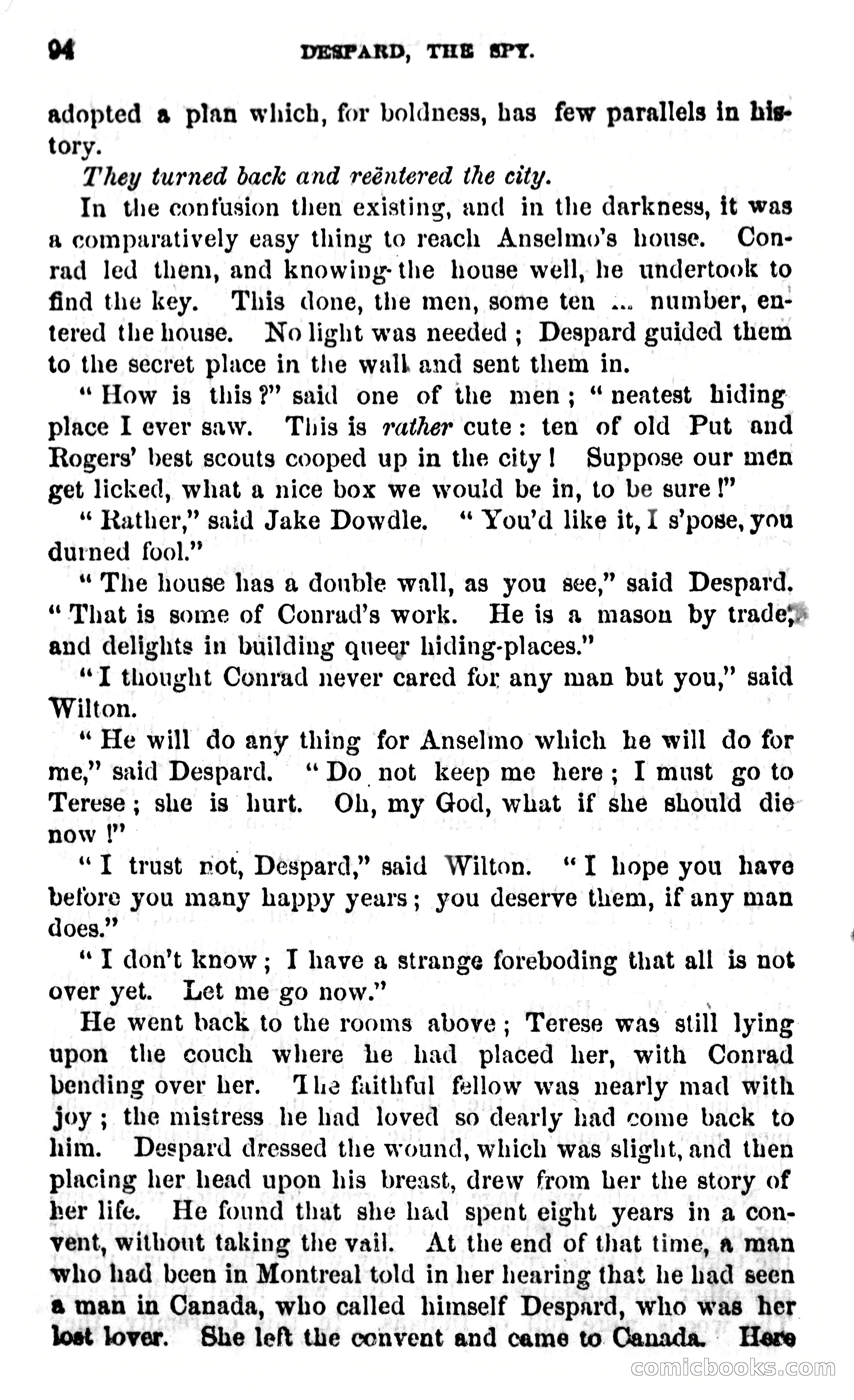 Despard, the Spy: Or, The Fall of Montreal — page 99 of 105