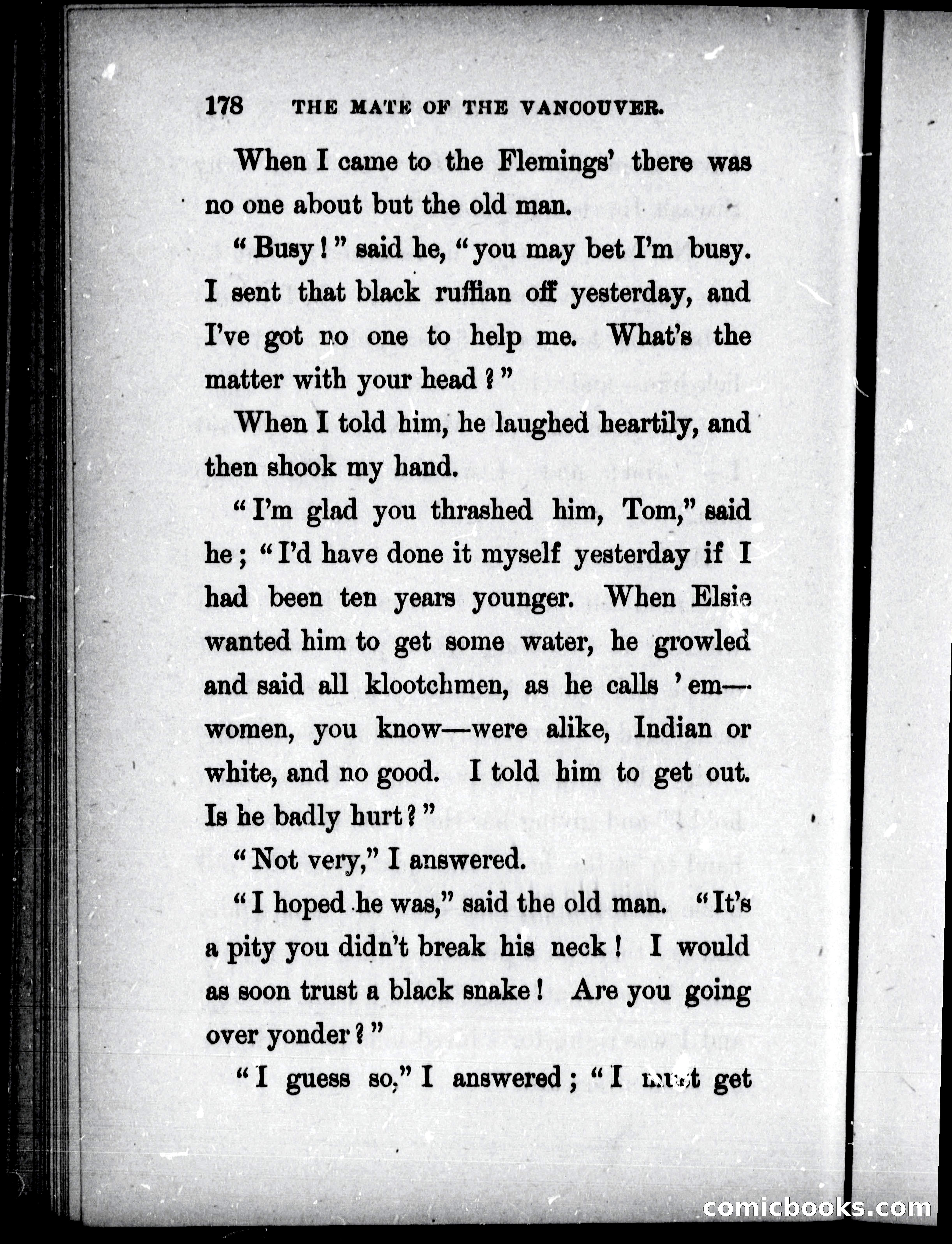 The Mate of the Vancouver — page 190 of 302