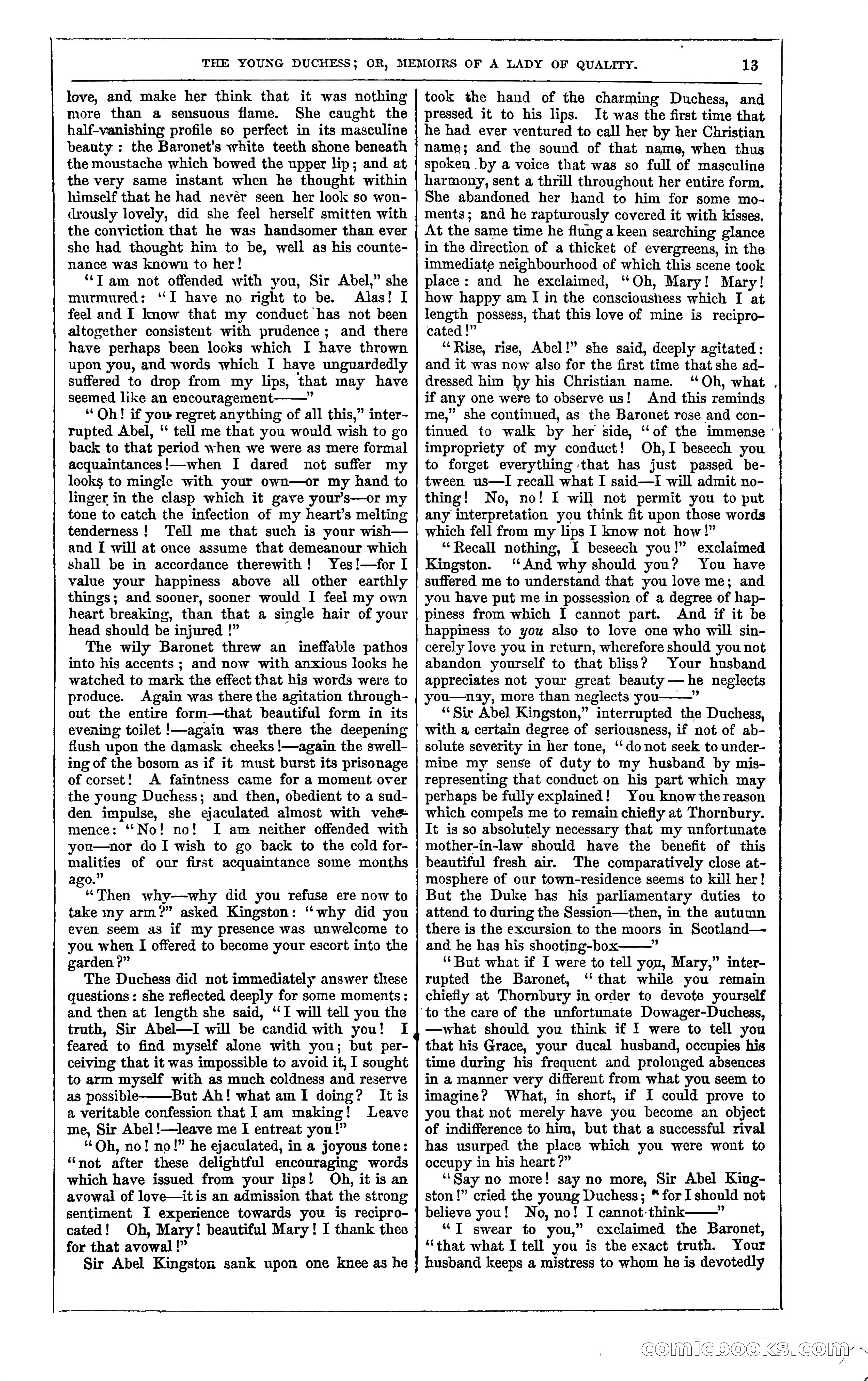 The Young Duchess; or, Memoirs of a Lady of Quality — page 27 of 400