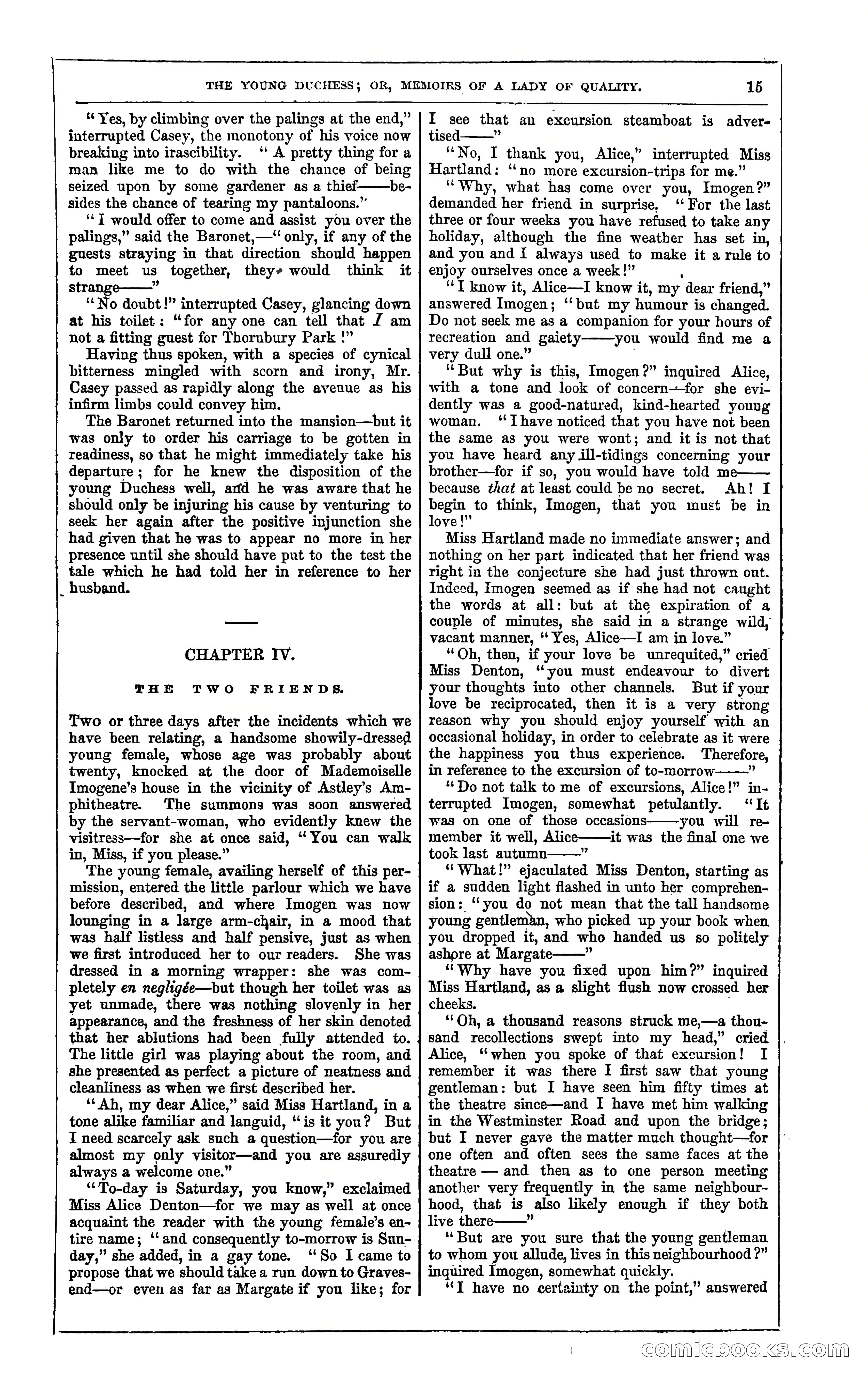The Young Duchess; or, Memoirs of a Lady of Quality — page 29 of 400