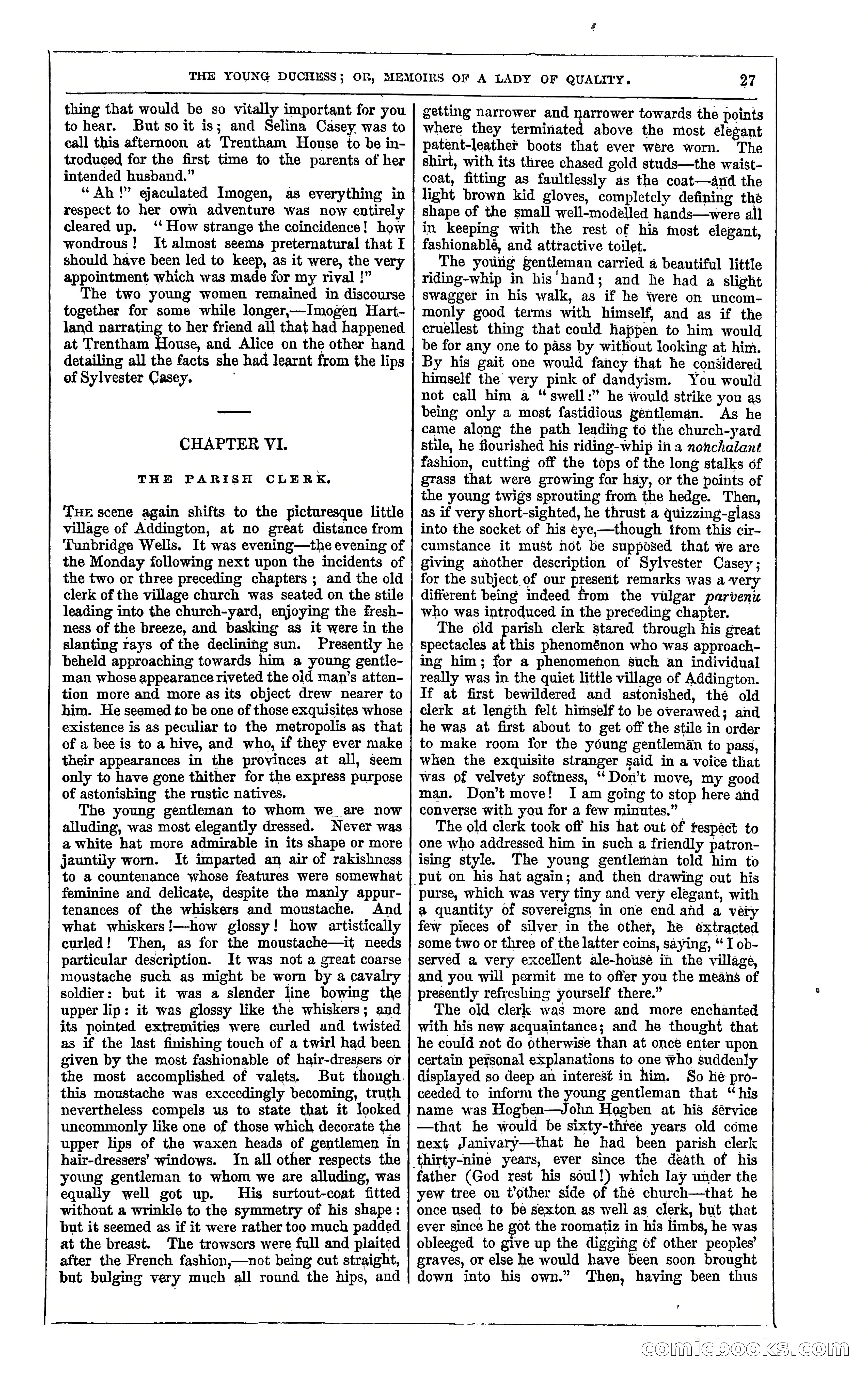 The Young Duchess; or, Memoirs of a Lady of Quality — page 41 of 400