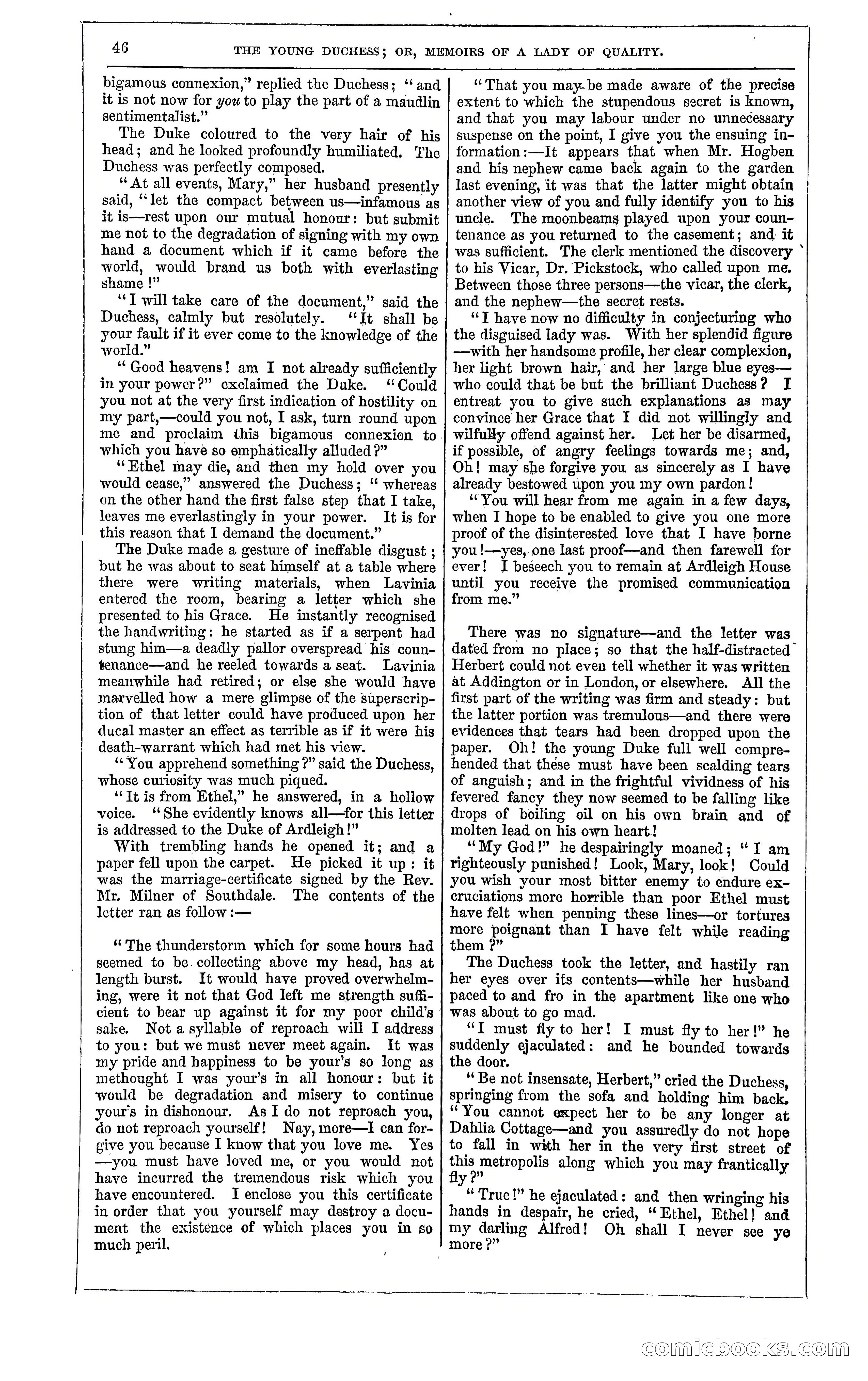 The Young Duchess; or, Memoirs of a Lady of Quality — page 60 of 400
