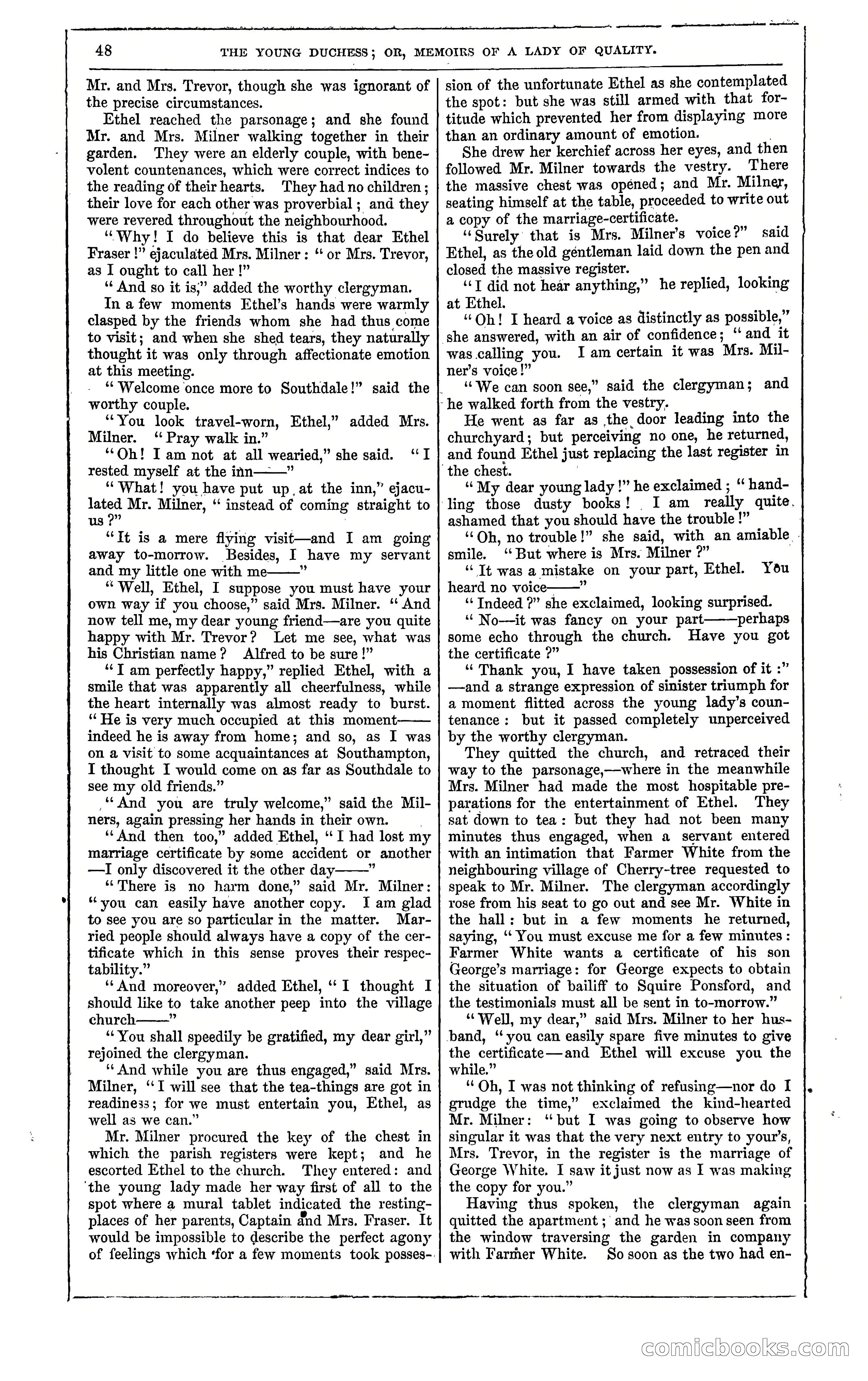 The Young Duchess; or, Memoirs of a Lady of Quality — page 62 of 400