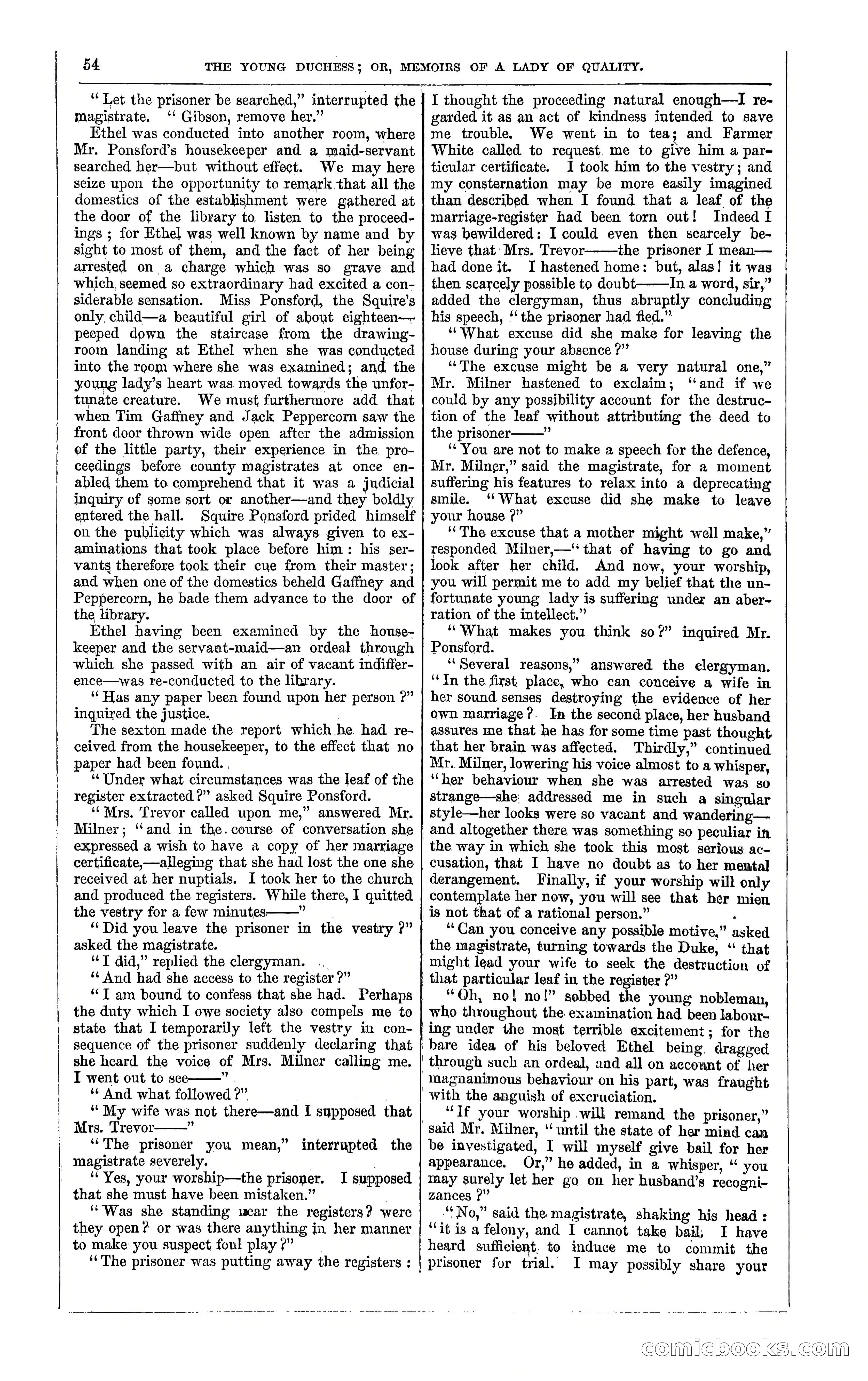The Young Duchess; or, Memoirs of a Lady of Quality — page 68 of 400