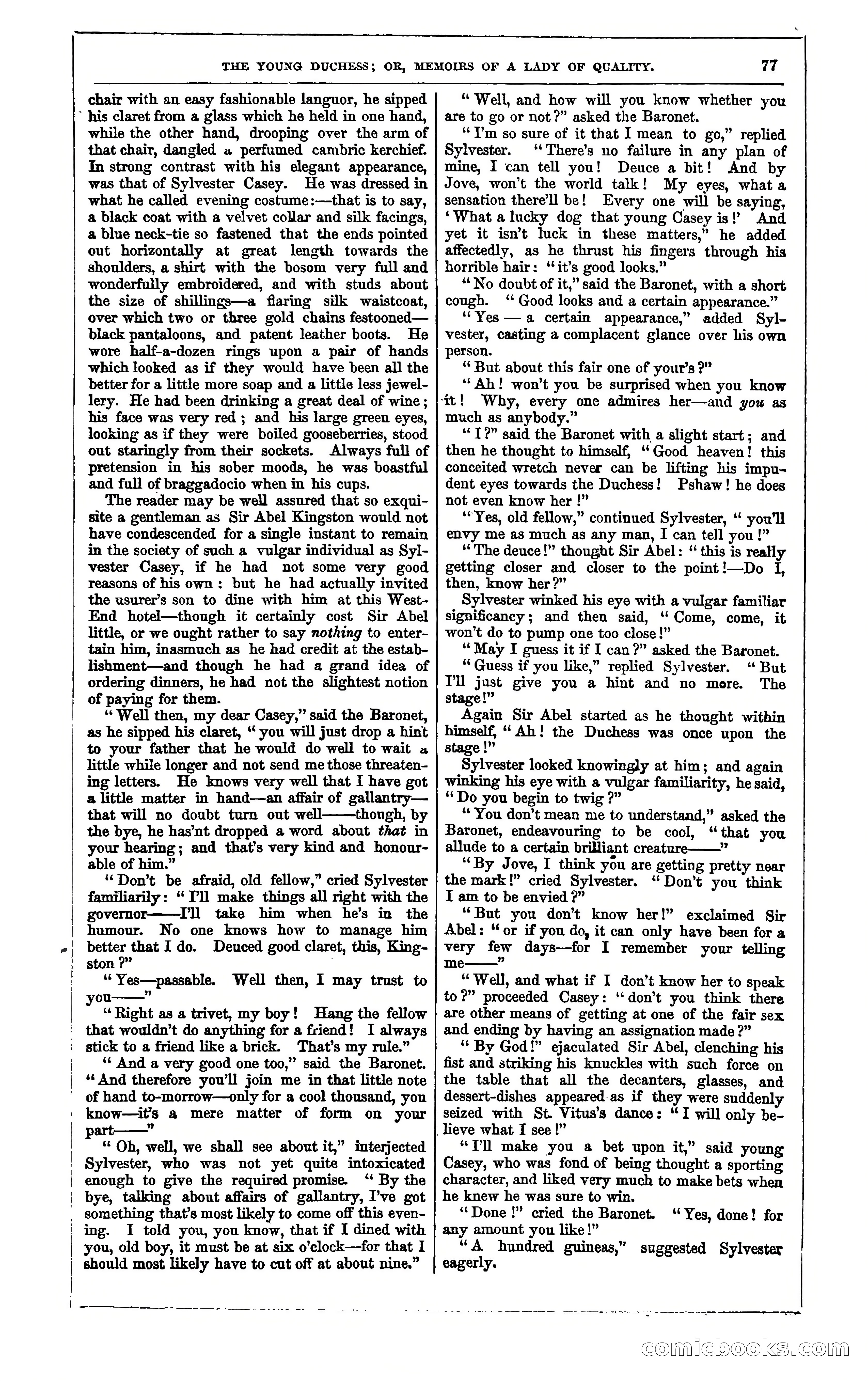 The Young Duchess; or, Memoirs of a Lady of Quality — page 91 of 400