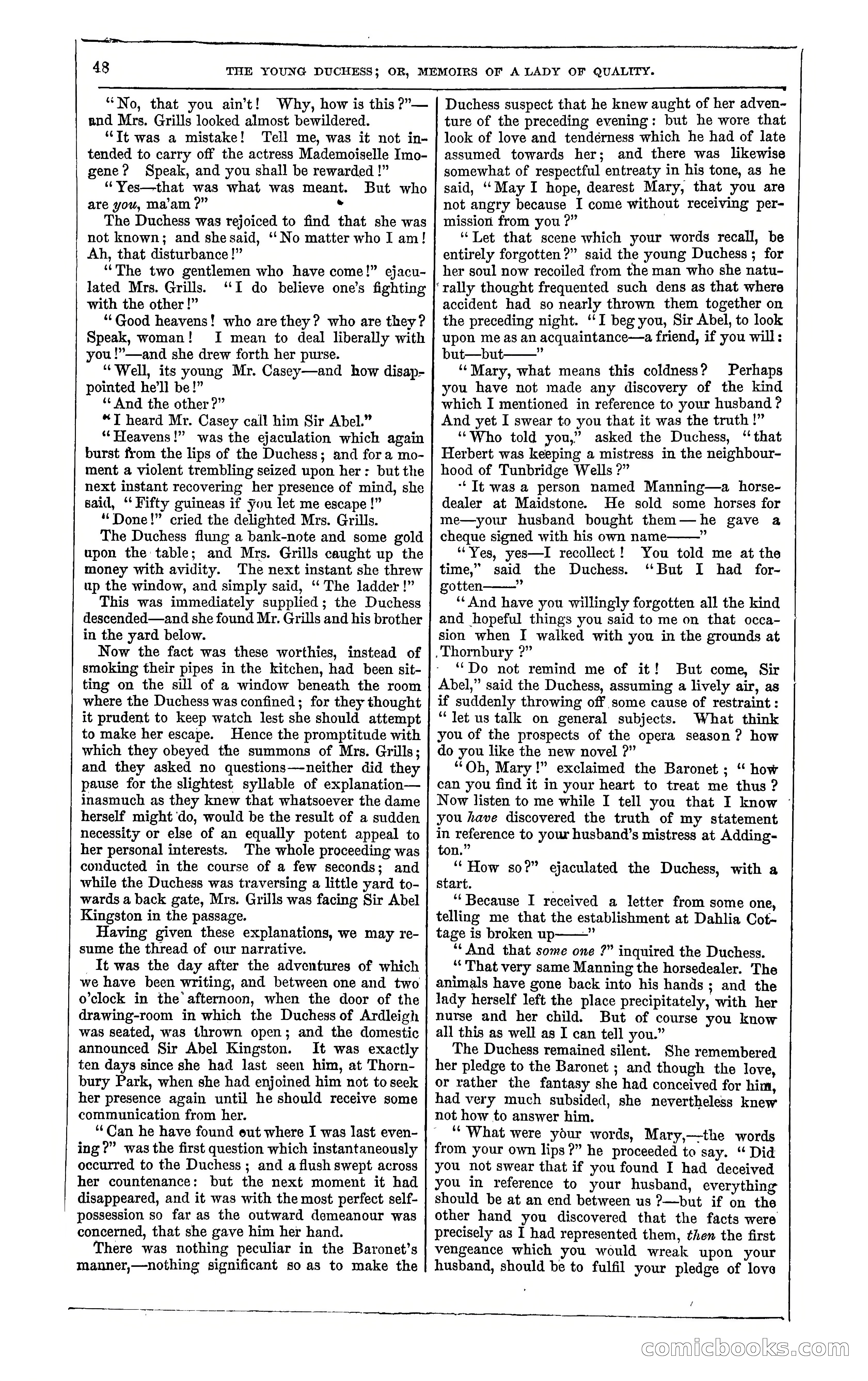 The Young Duchess; or, Memoirs of a Lady of Quality — page 98 of 400