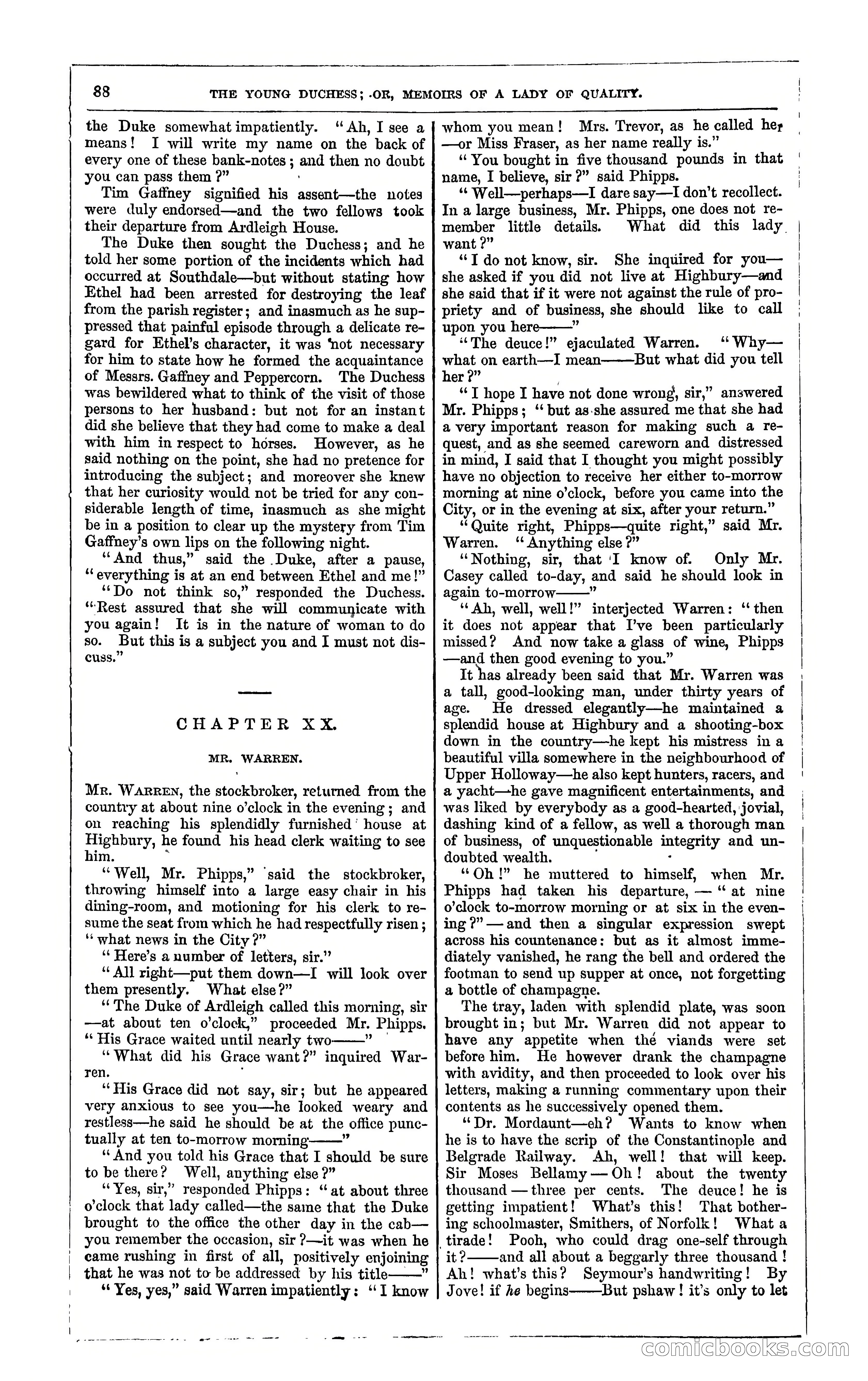 The Young Duchess; or, Memoirs of a Lady of Quality — page 102 of 400