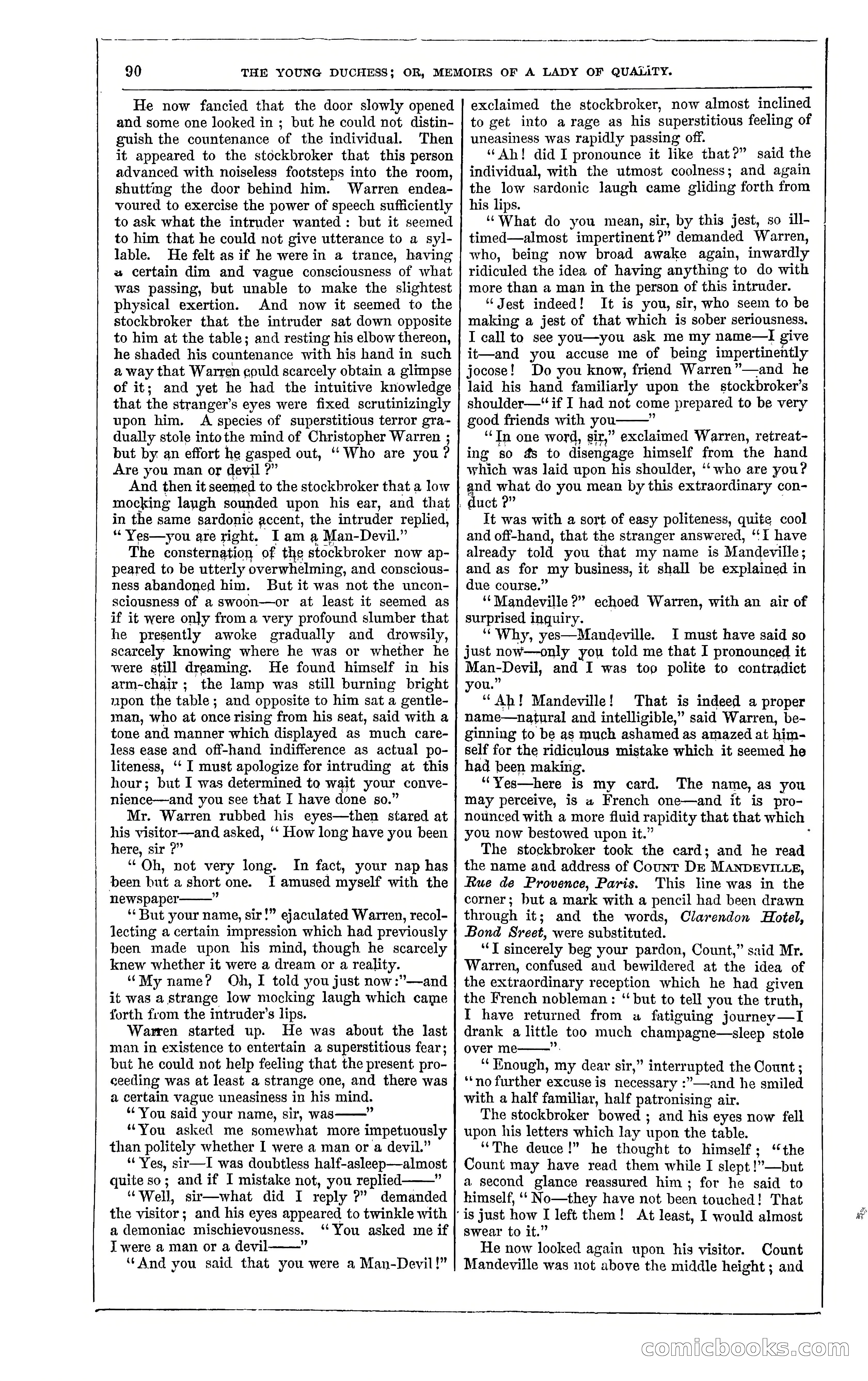 The Young Duchess; or, Memoirs of a Lady of Quality — page 104 of 400