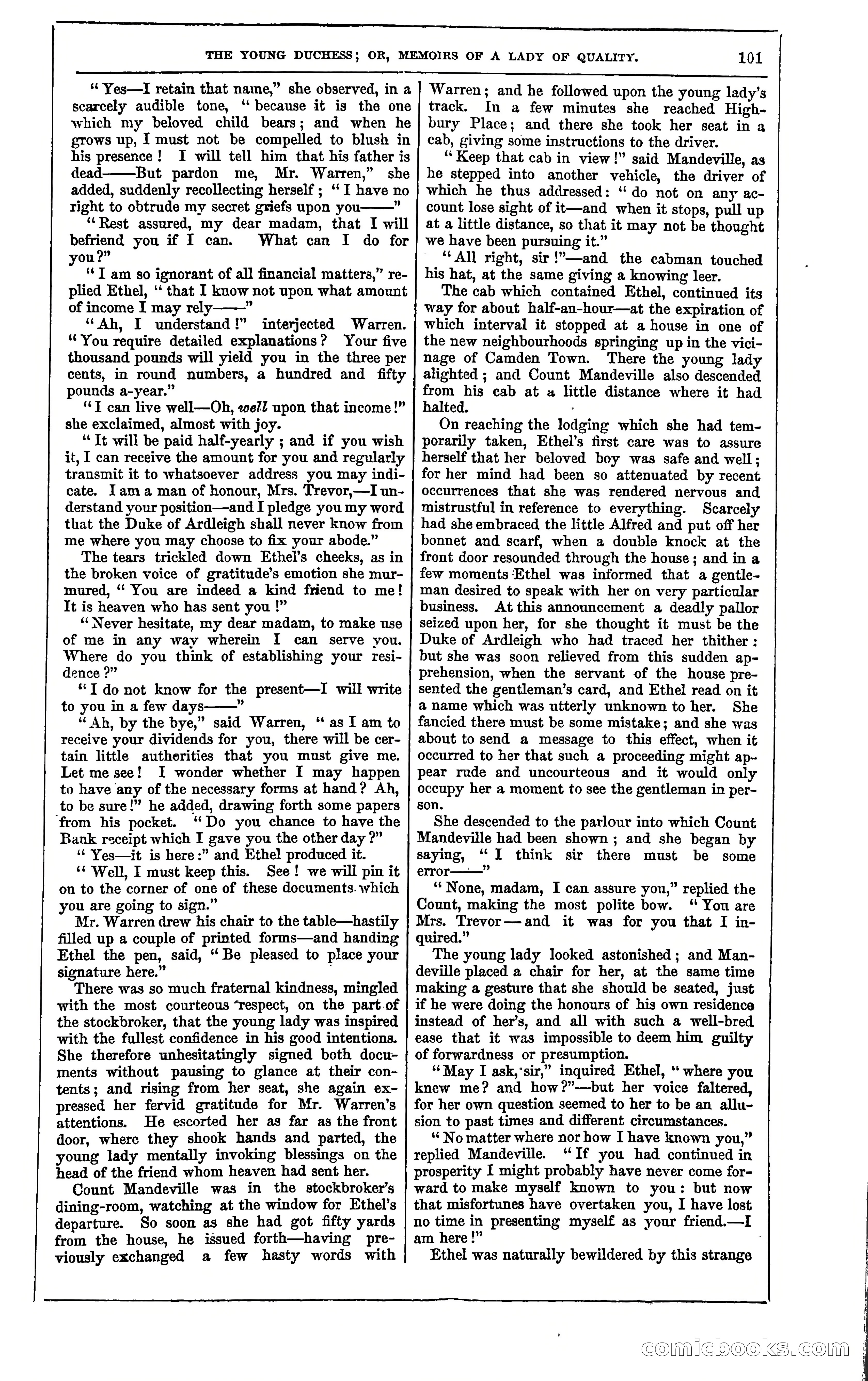 The Young Duchess; or, Memoirs of a Lady of Quality — page 115 of 400