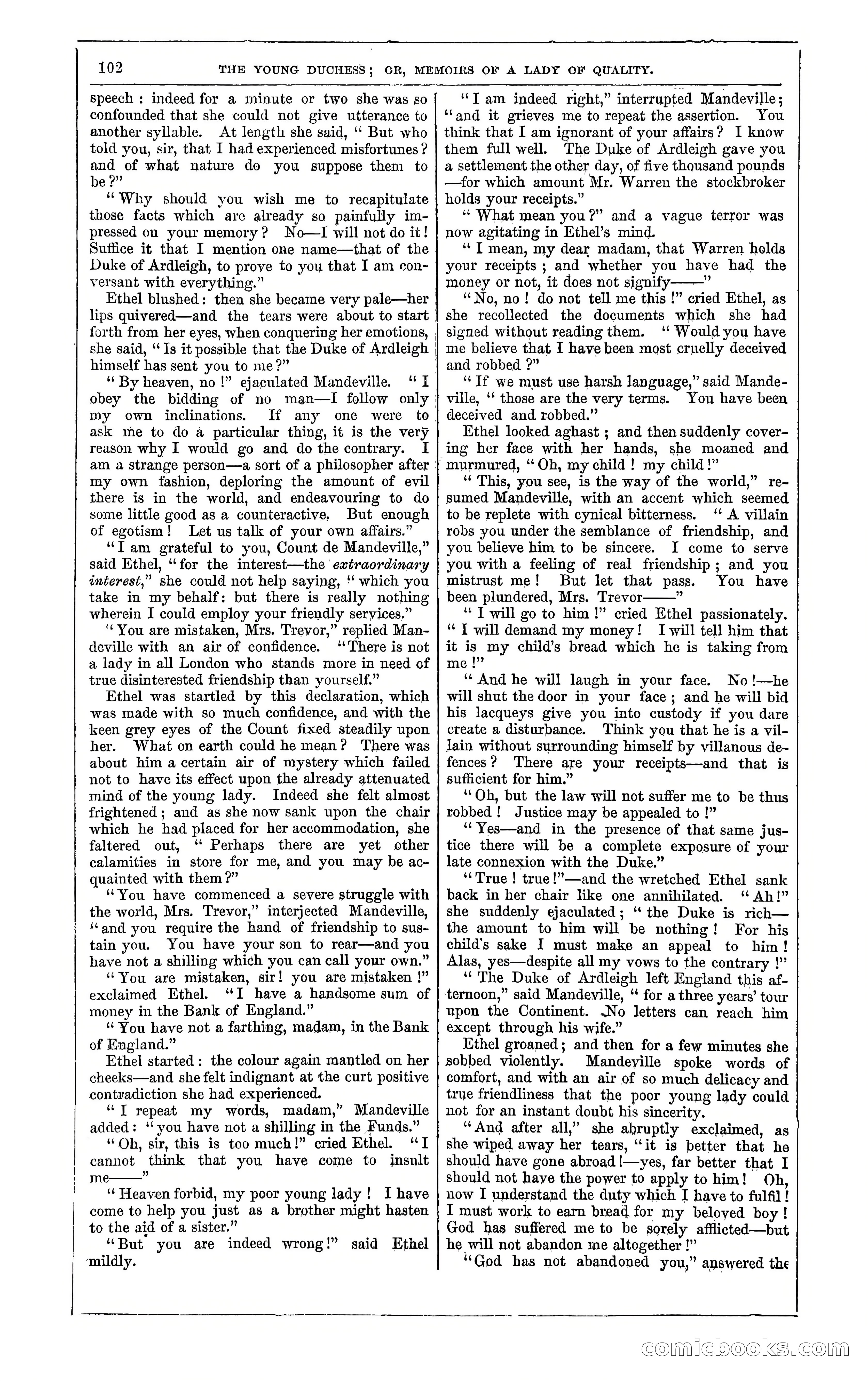 The Young Duchess; or, Memoirs of a Lady of Quality — page 116 of 400