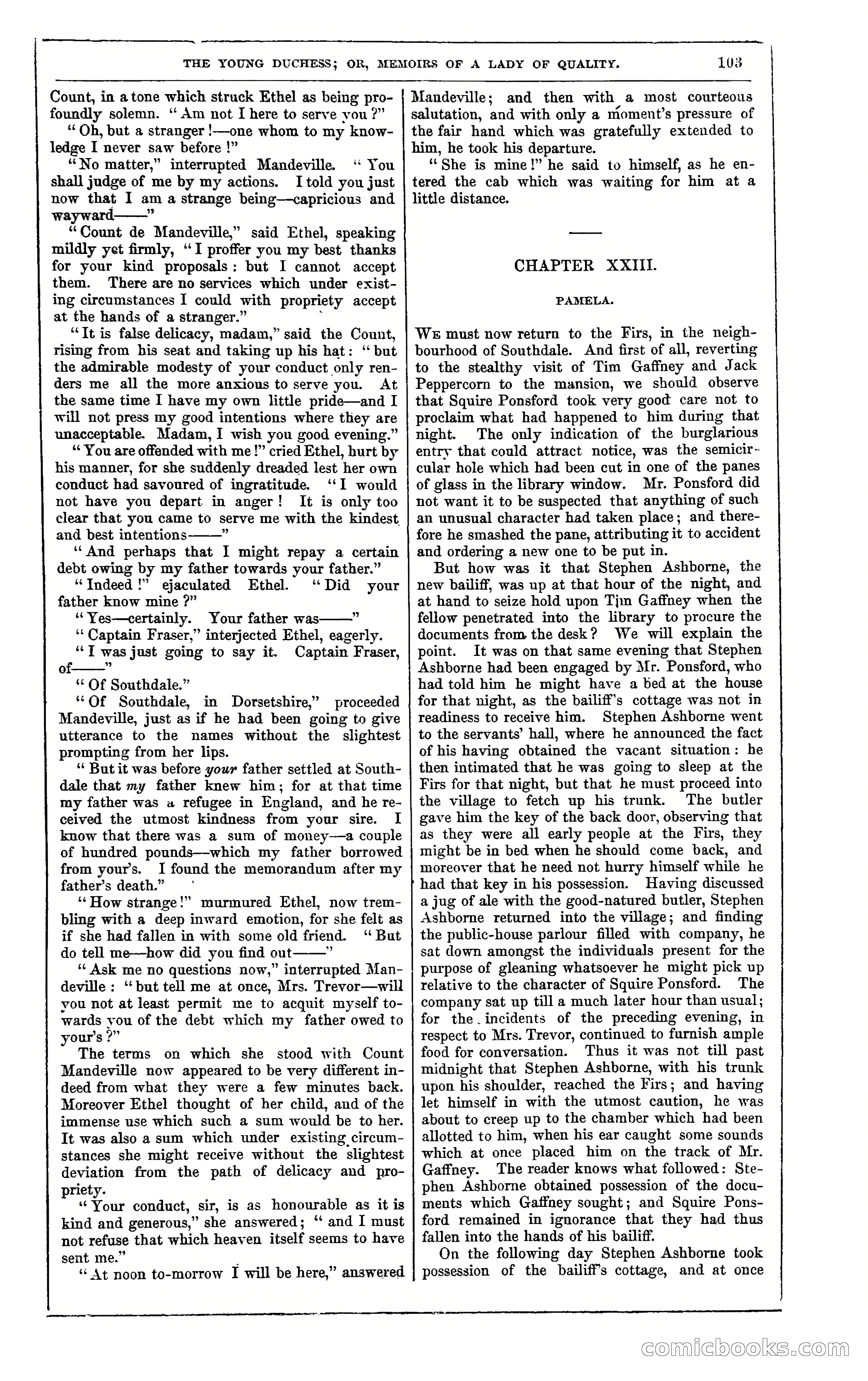 The Young Duchess; or, Memoirs of a Lady of Quality — page 117 of 400