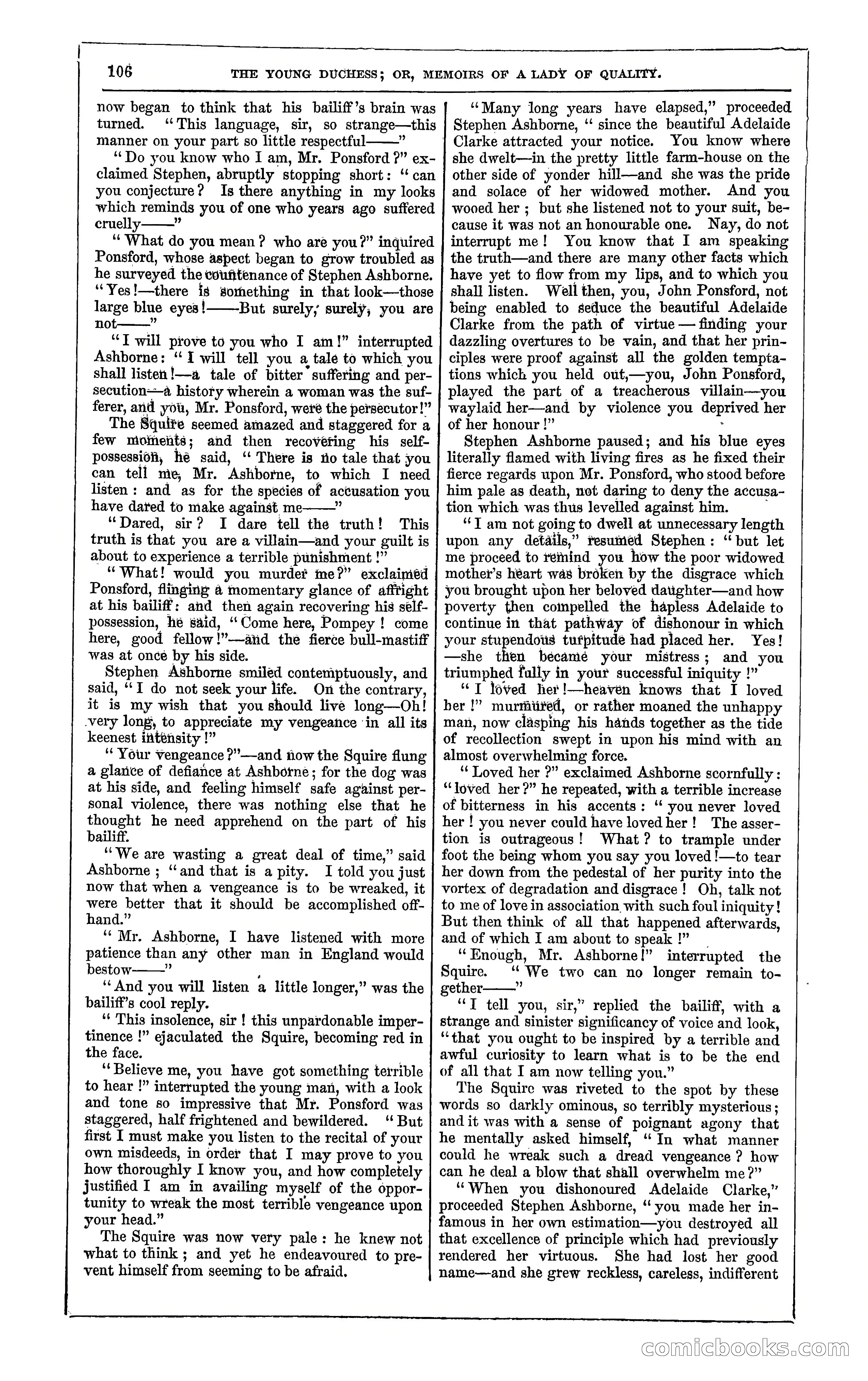 The Young Duchess; or, Memoirs of a Lady of Quality — page 120 of 400