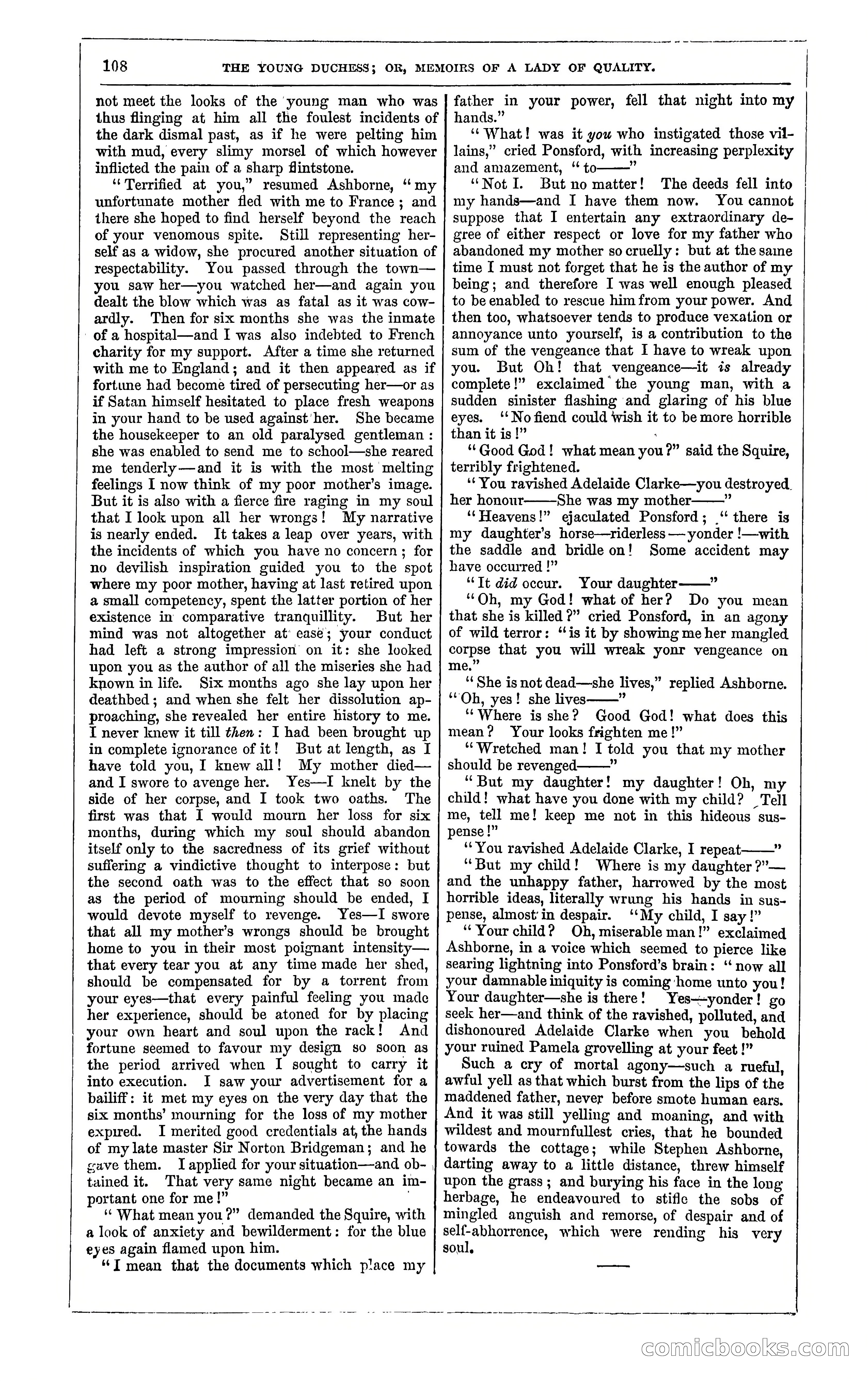 The Young Duchess; or, Memoirs of a Lady of Quality — page 122 of 400