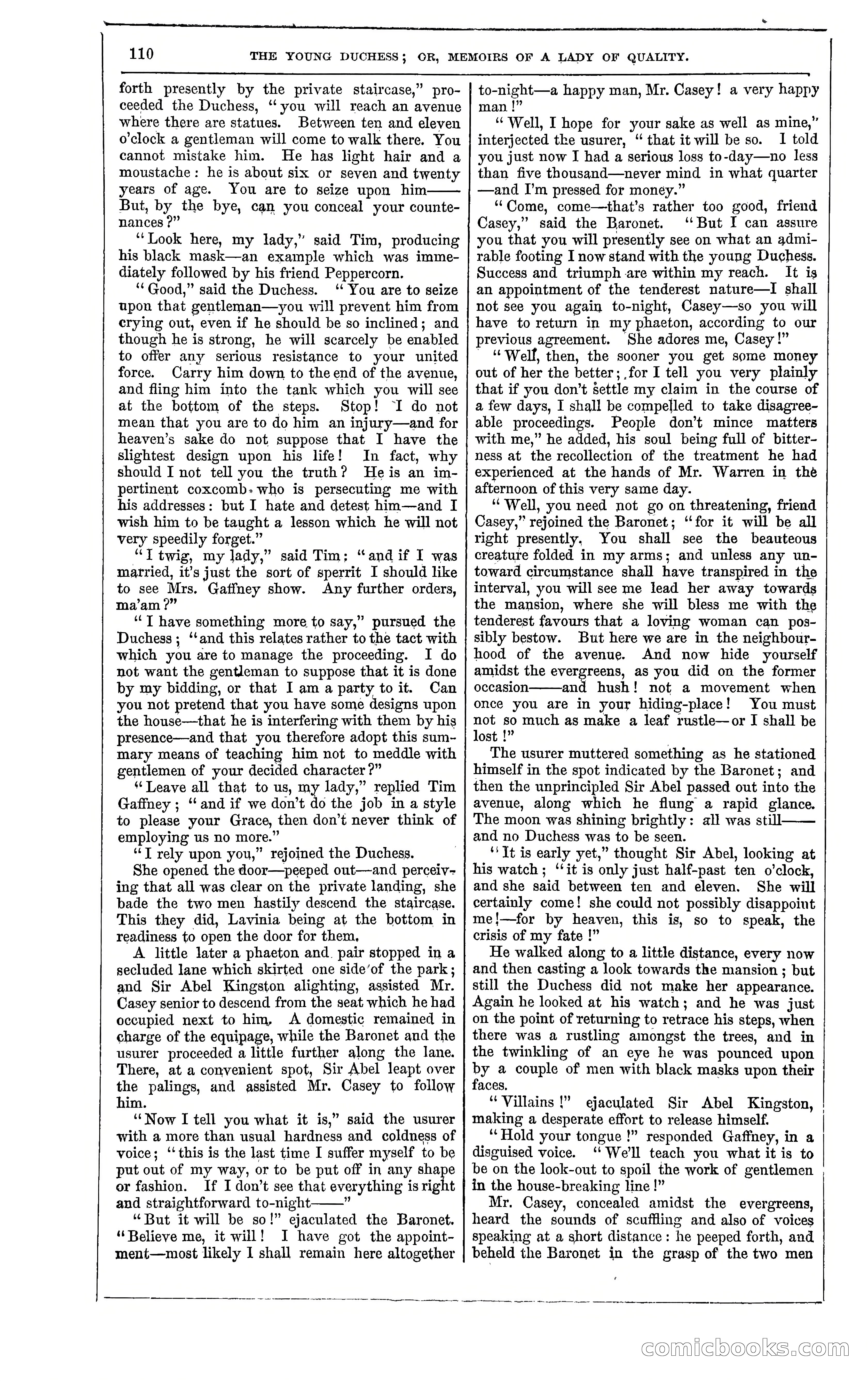 The Young Duchess; or, Memoirs of a Lady of Quality — page 124 of 400