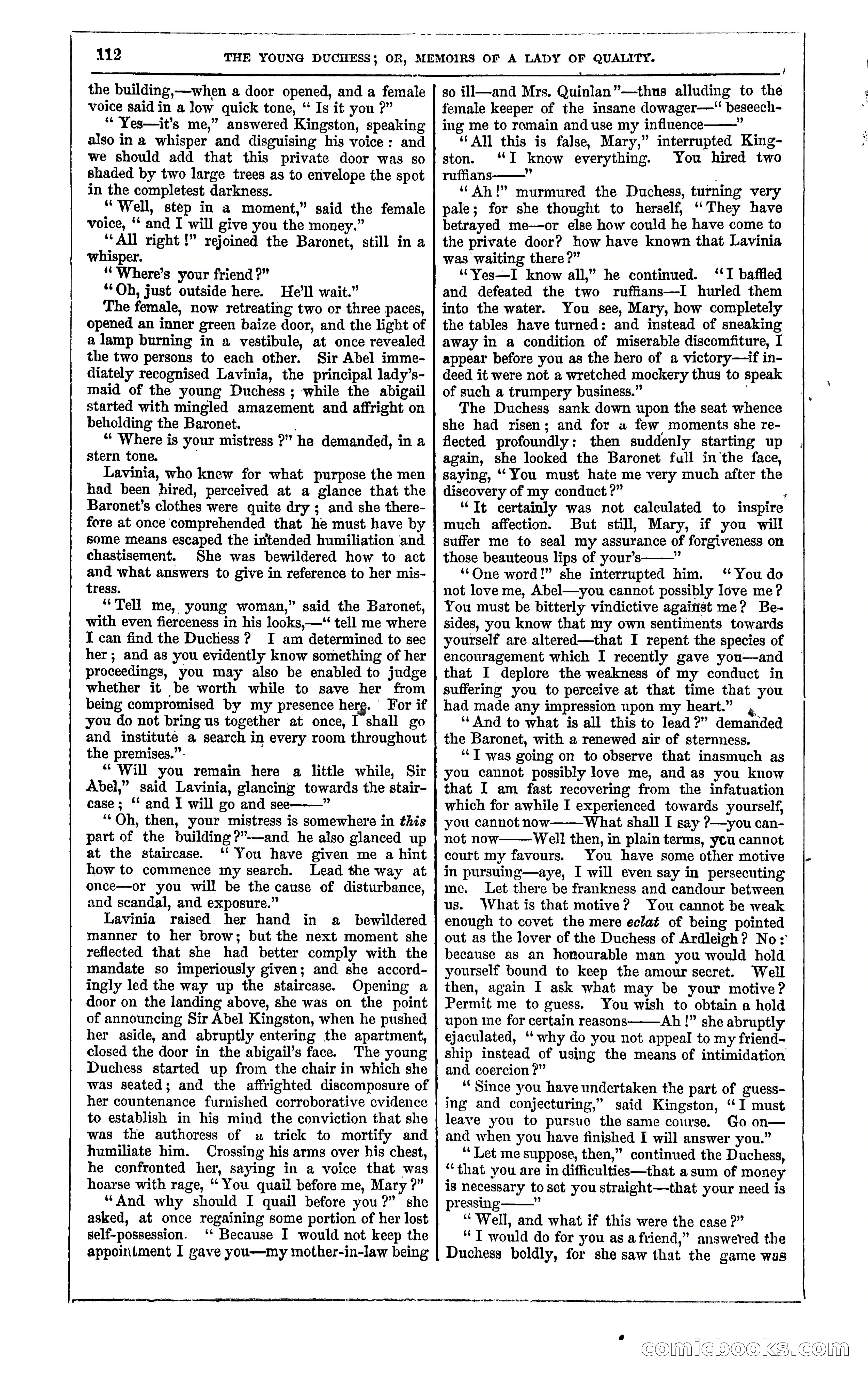 The Young Duchess; or, Memoirs of a Lady of Quality — page 126 of 400