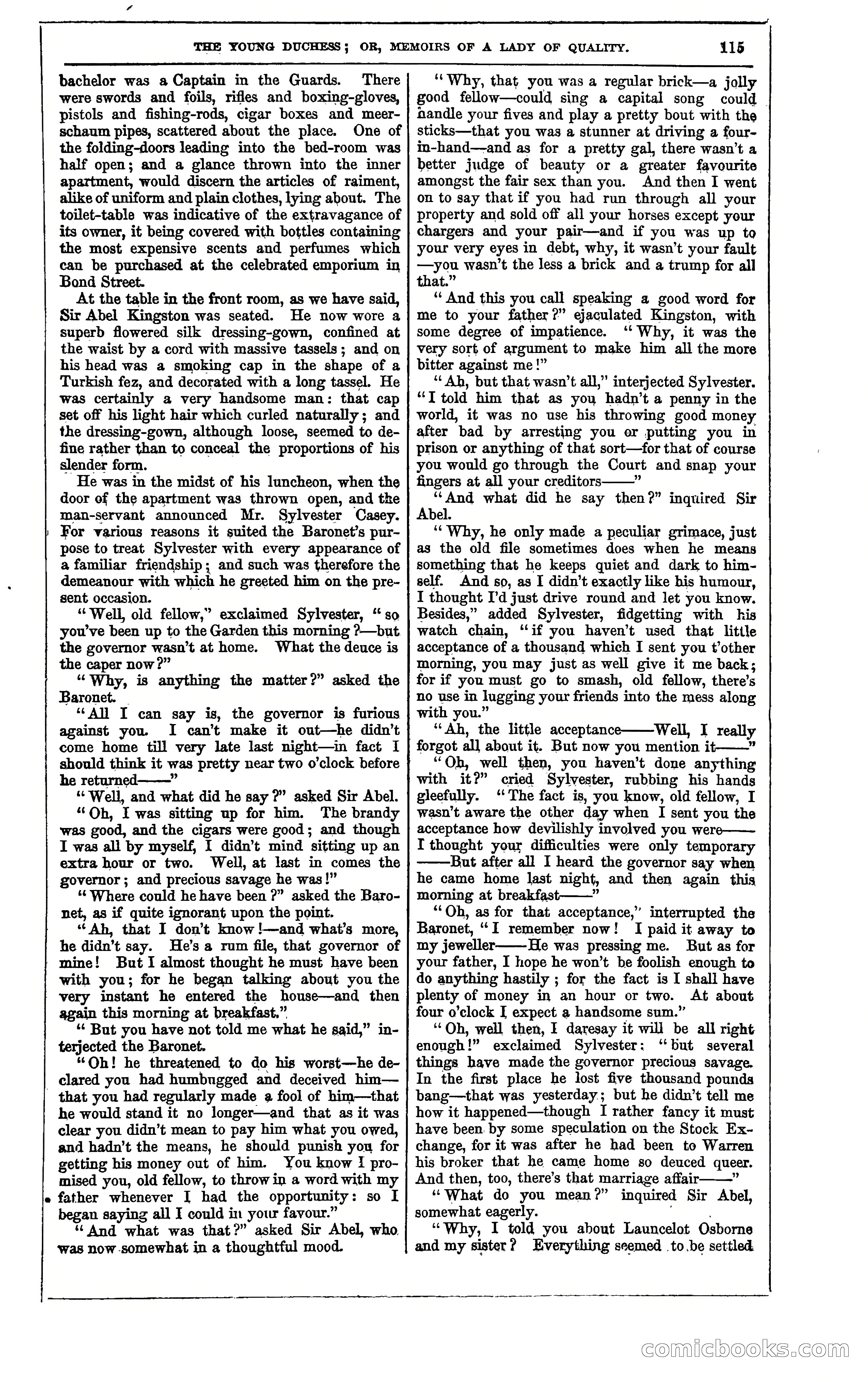 The Young Duchess; or, Memoirs of a Lady of Quality — page 129 of 400