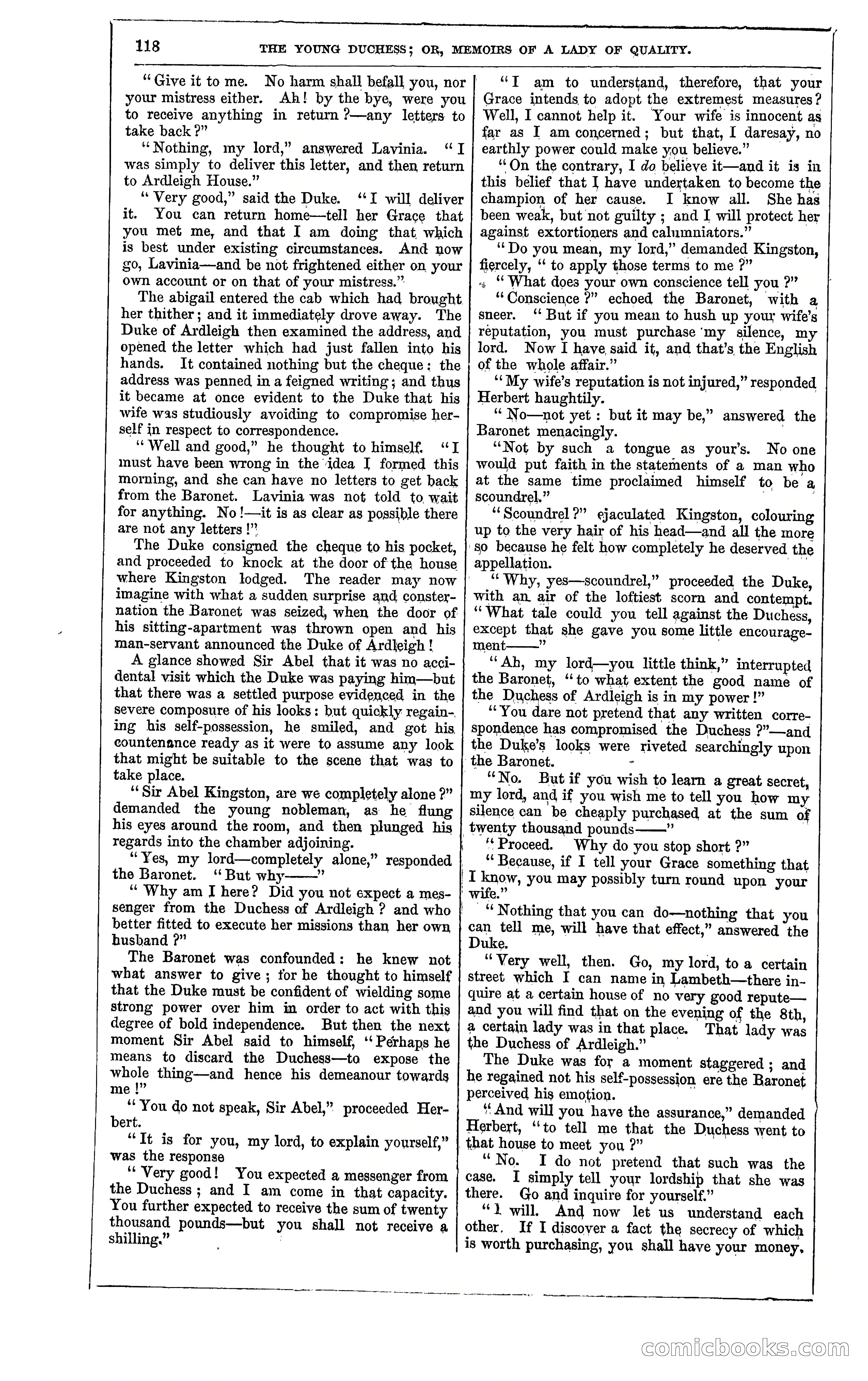 The Young Duchess; or, Memoirs of a Lady of Quality — page 132 of 400