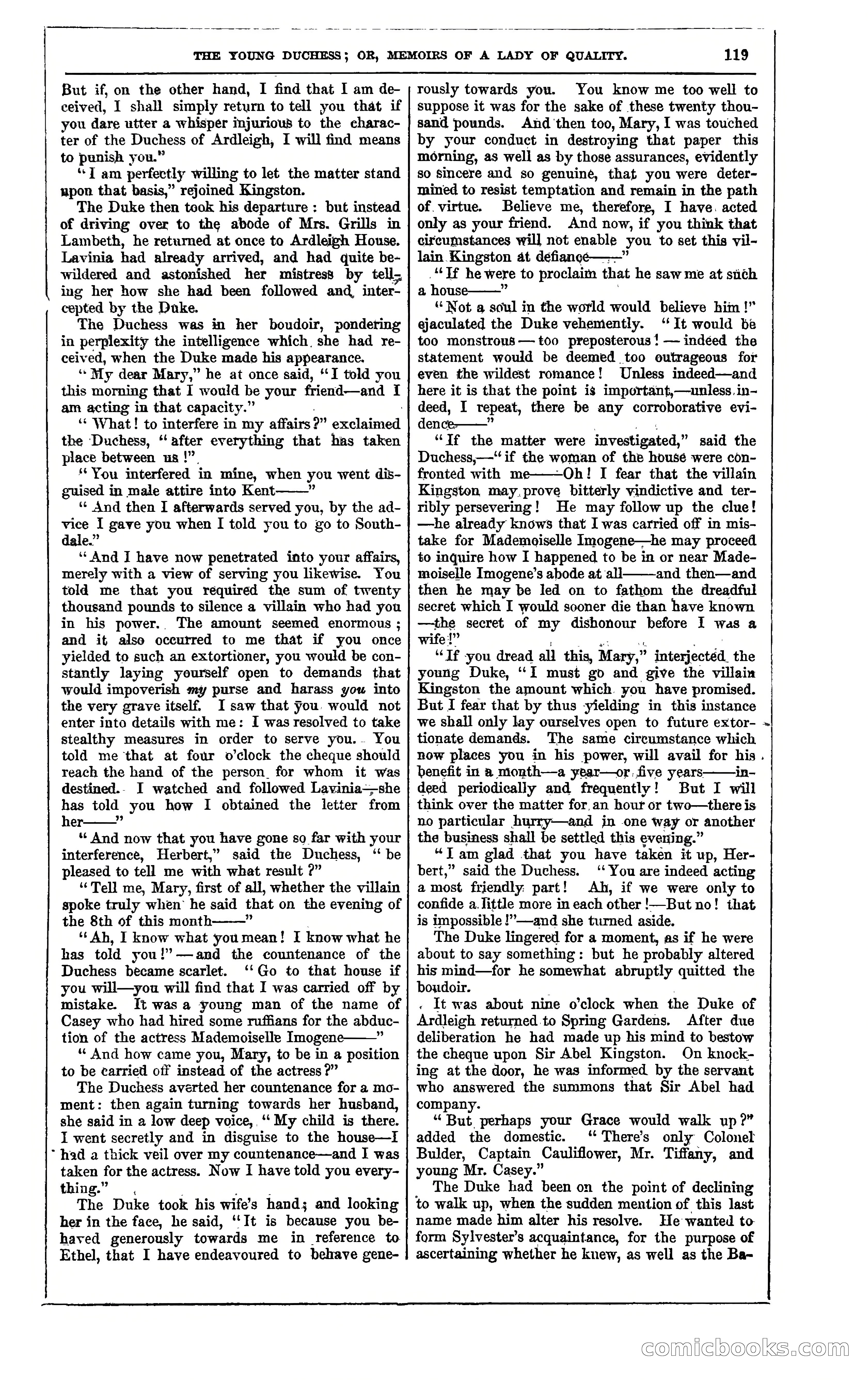 The Young Duchess; or, Memoirs of a Lady of Quality — page 133 of 400
