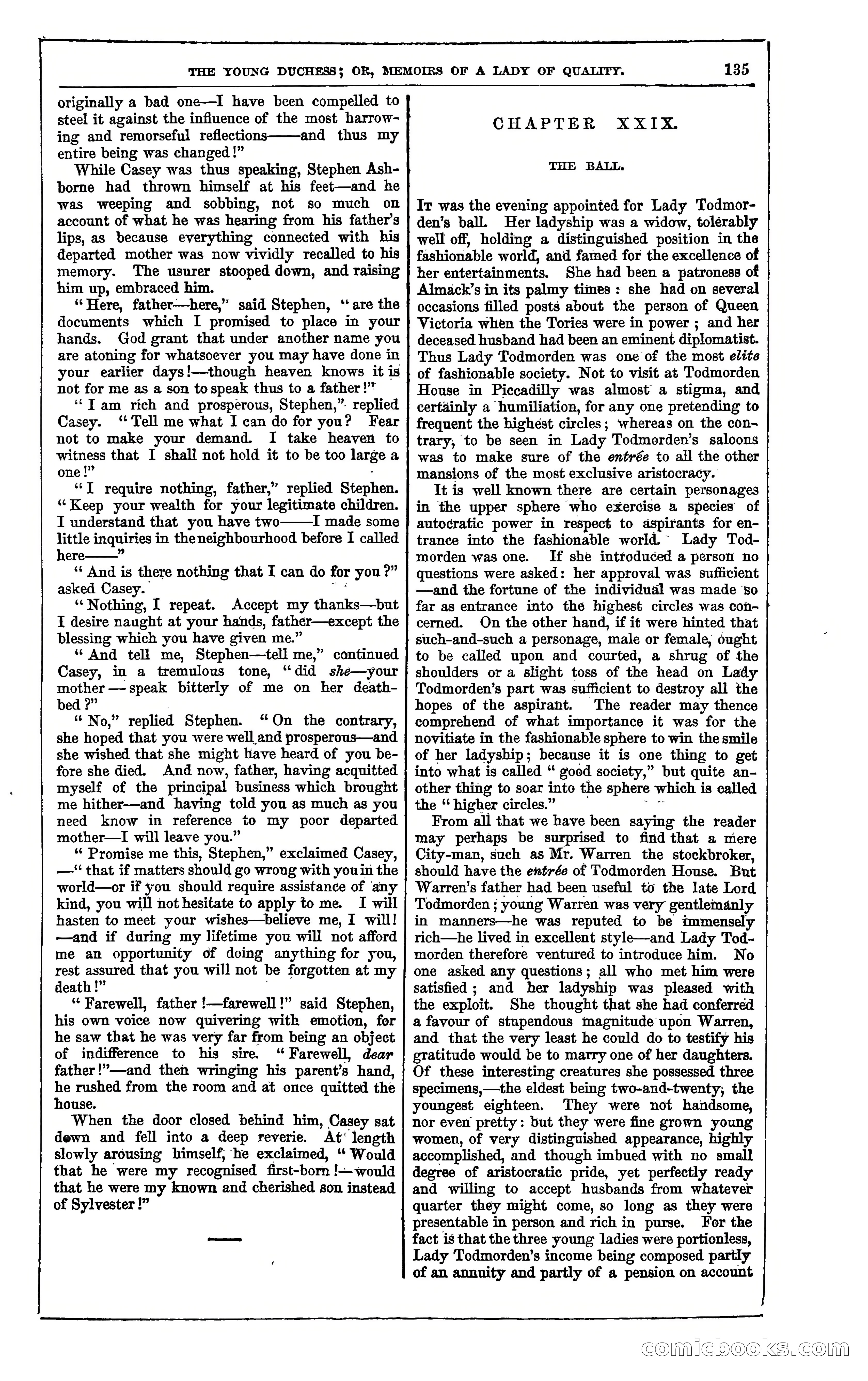 The Young Duchess; or, Memoirs of a Lady of Quality — page 149 of 400