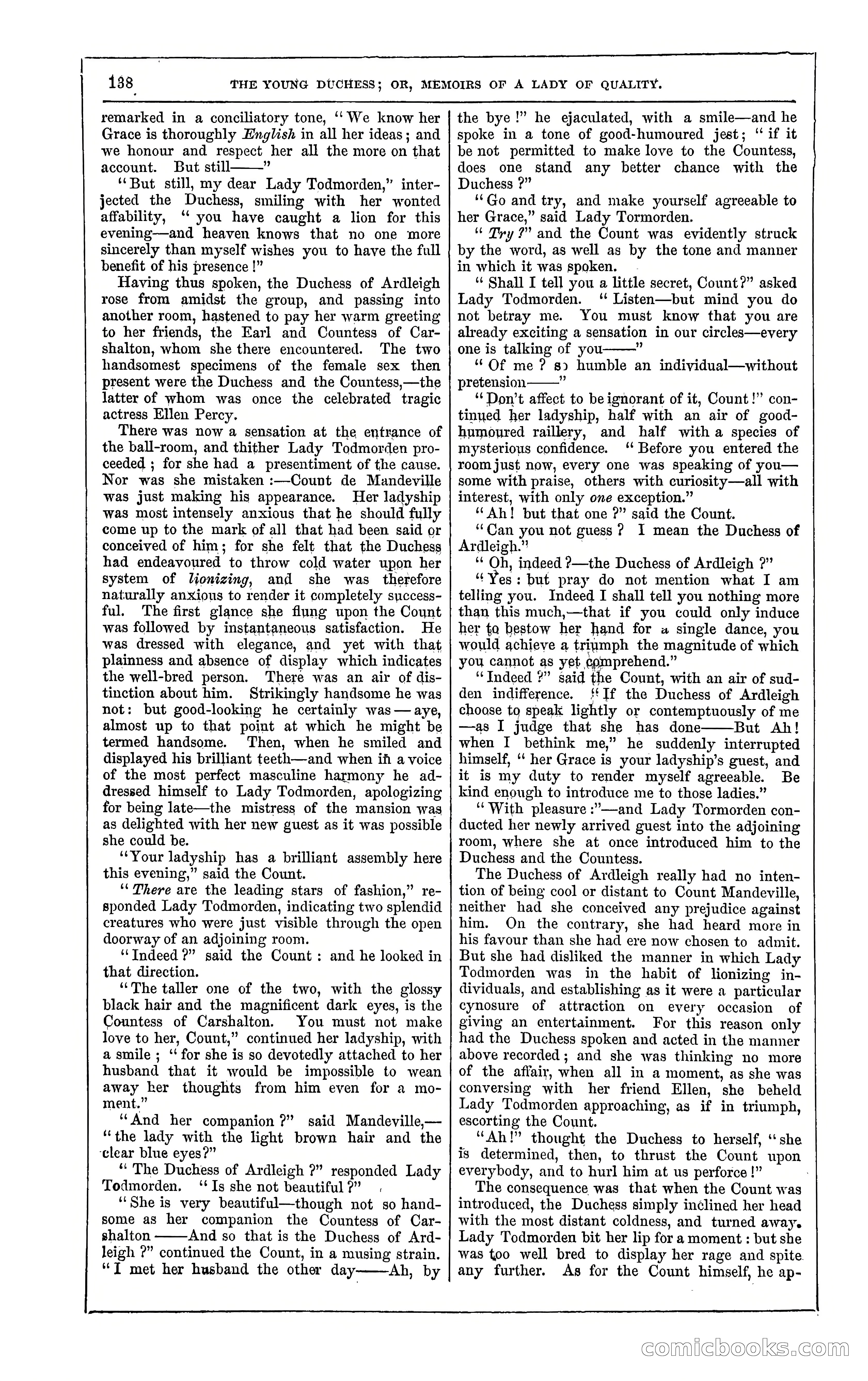 The Young Duchess; or, Memoirs of a Lady of Quality — page 152 of 400