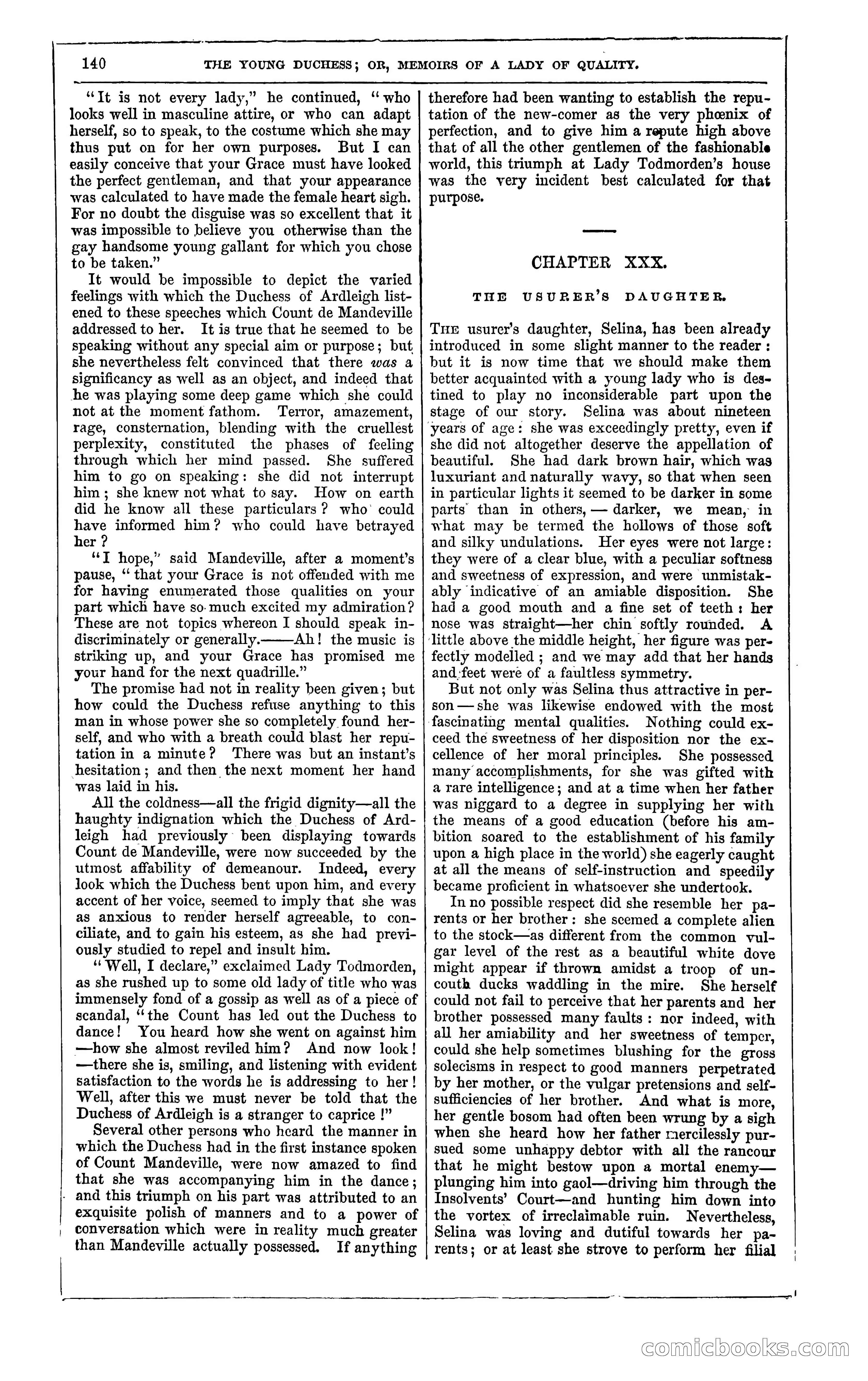 The Young Duchess; or, Memoirs of a Lady of Quality — page 154 of 400