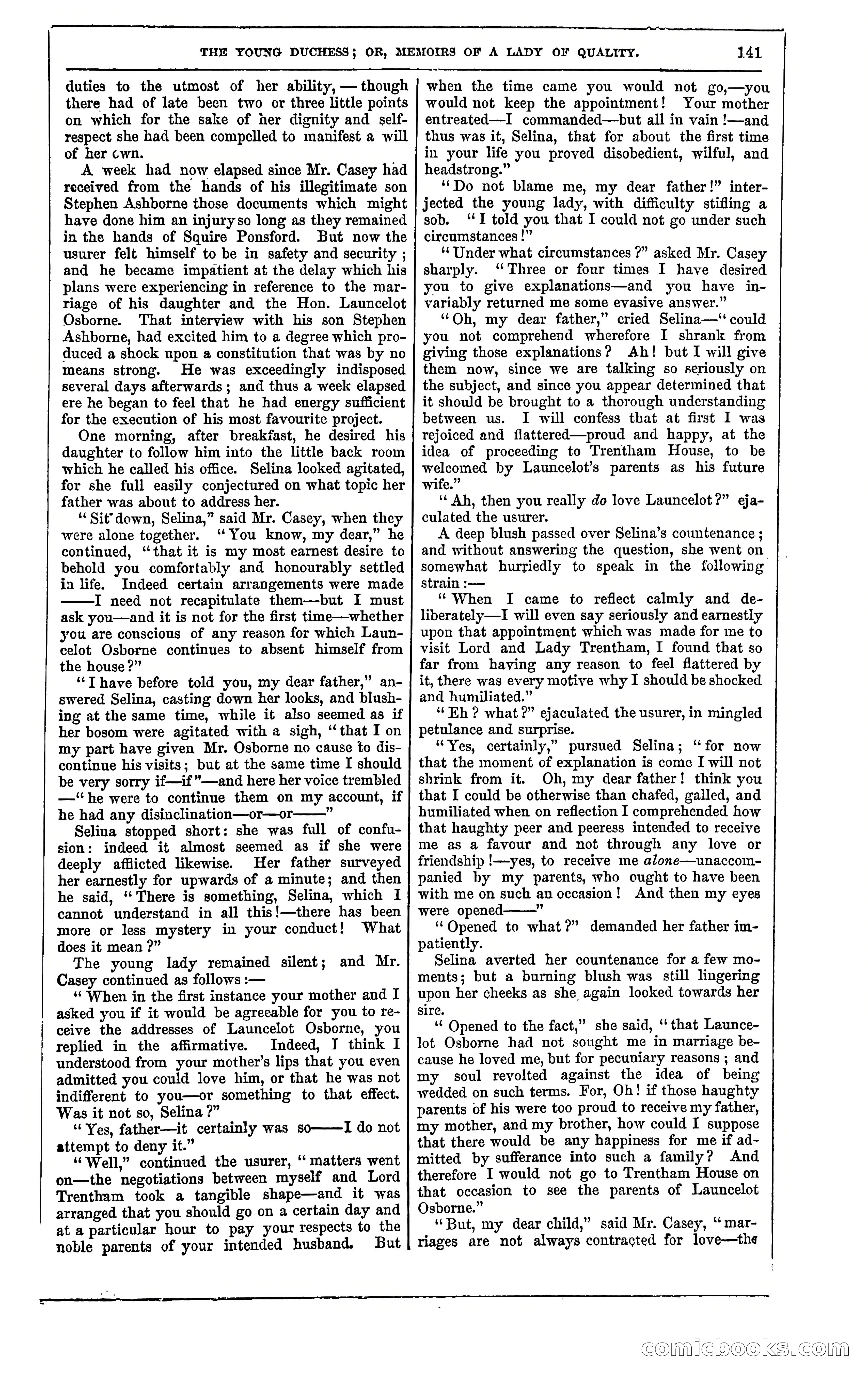 The Young Duchess; or, Memoirs of a Lady of Quality — page 155 of 400
