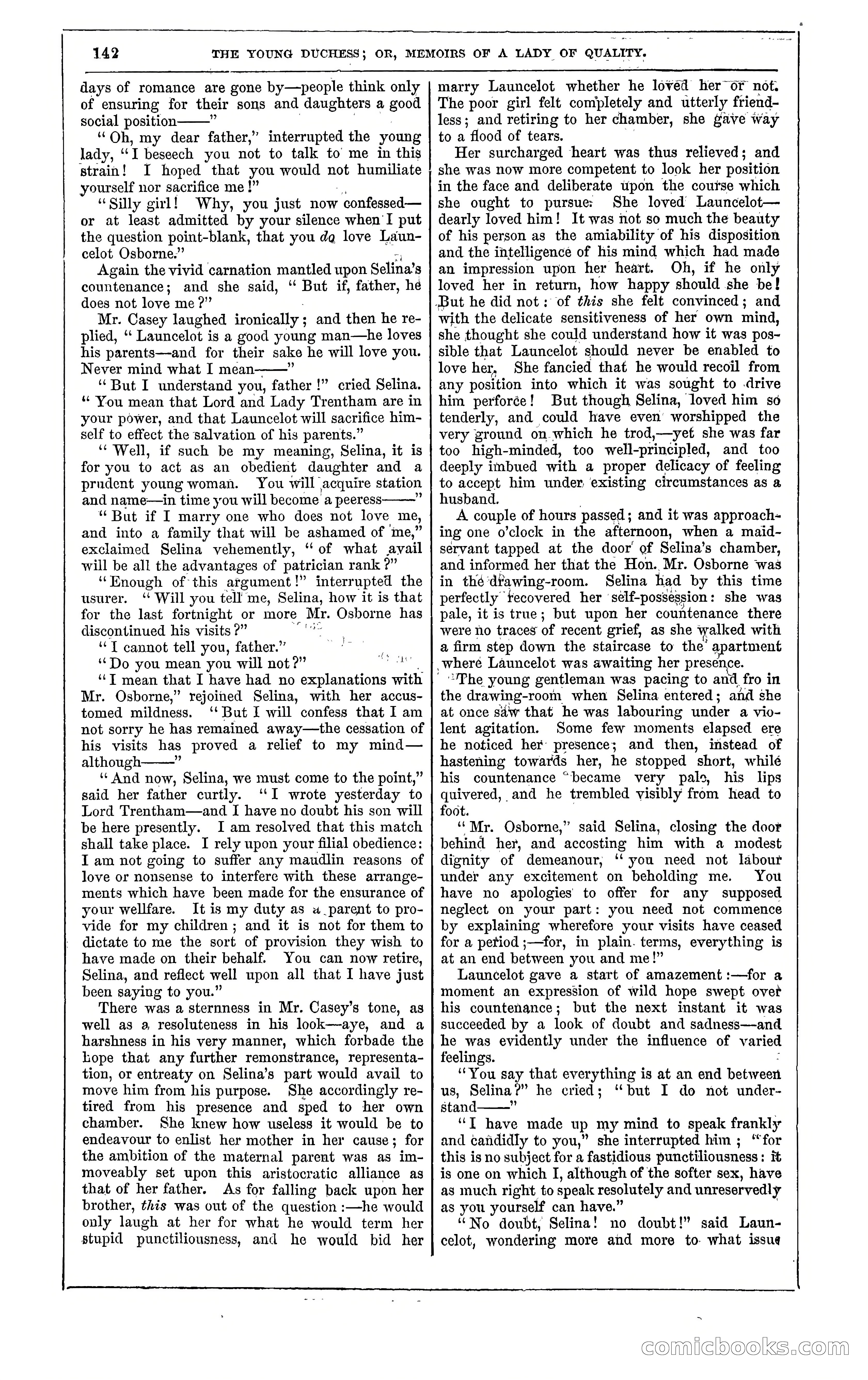 The Young Duchess; or, Memoirs of a Lady of Quality — page 156 of 400