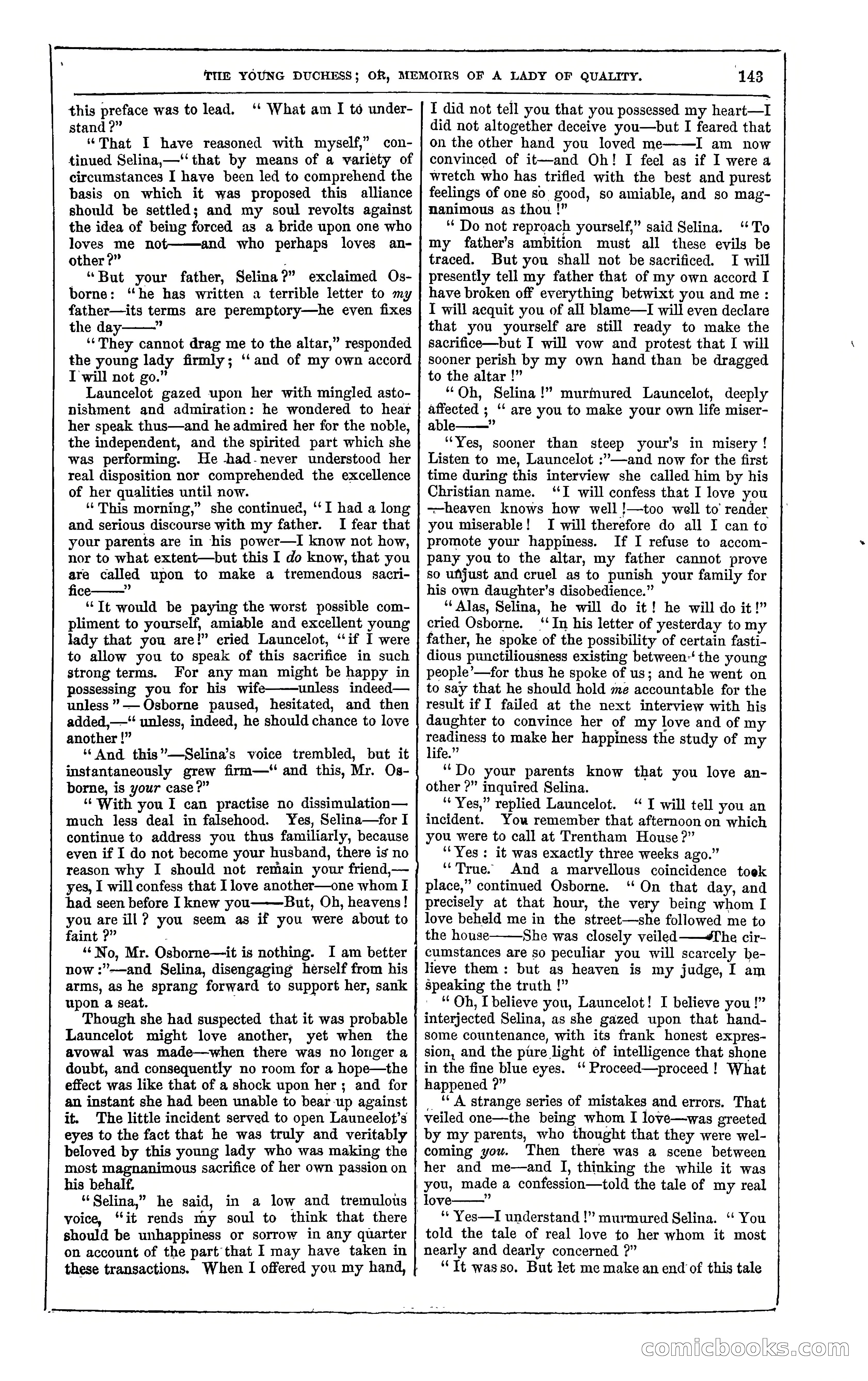 The Young Duchess; or, Memoirs of a Lady of Quality — page 157 of 400