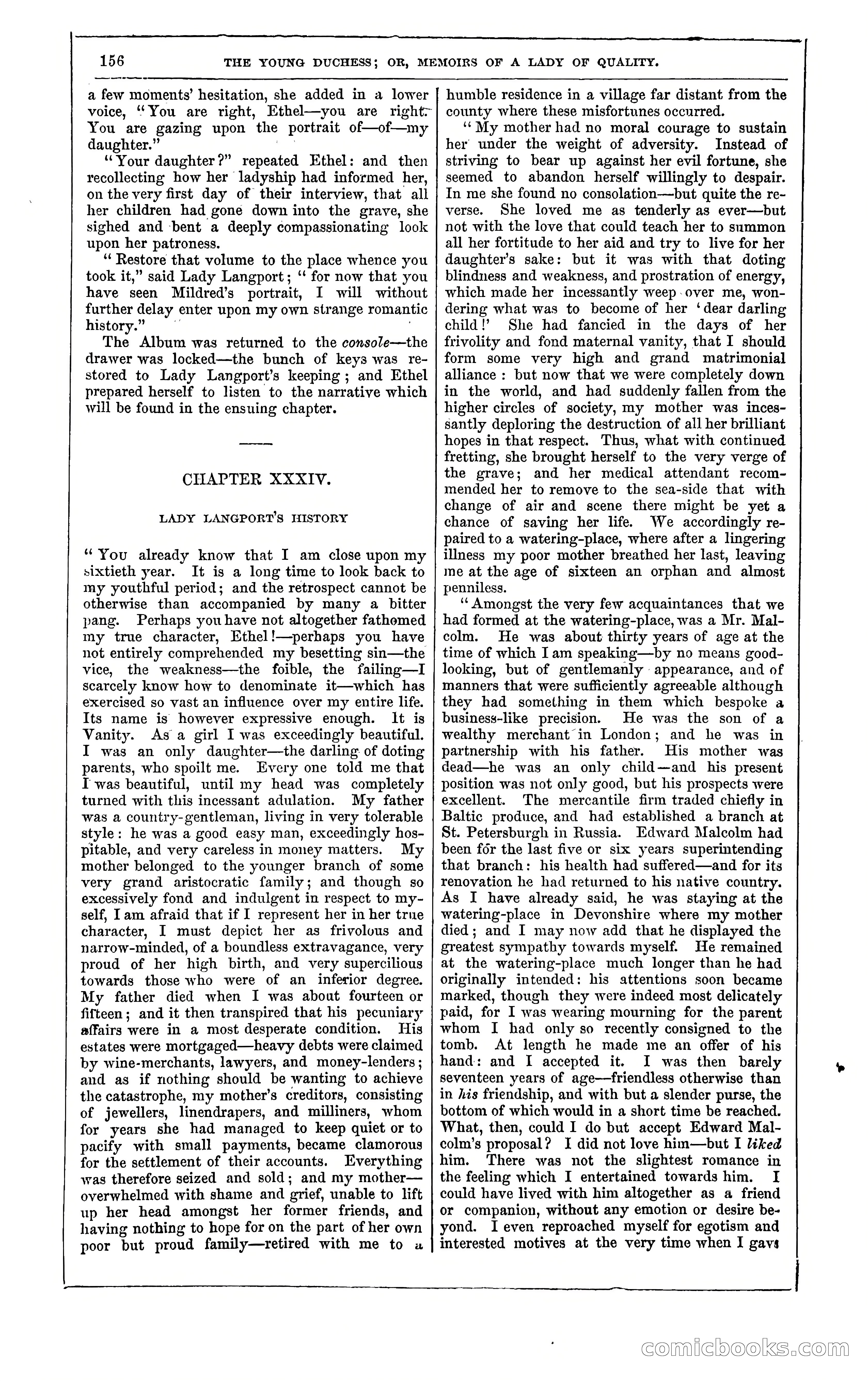 The Young Duchess; or, Memoirs of a Lady of Quality — page 170 of 400