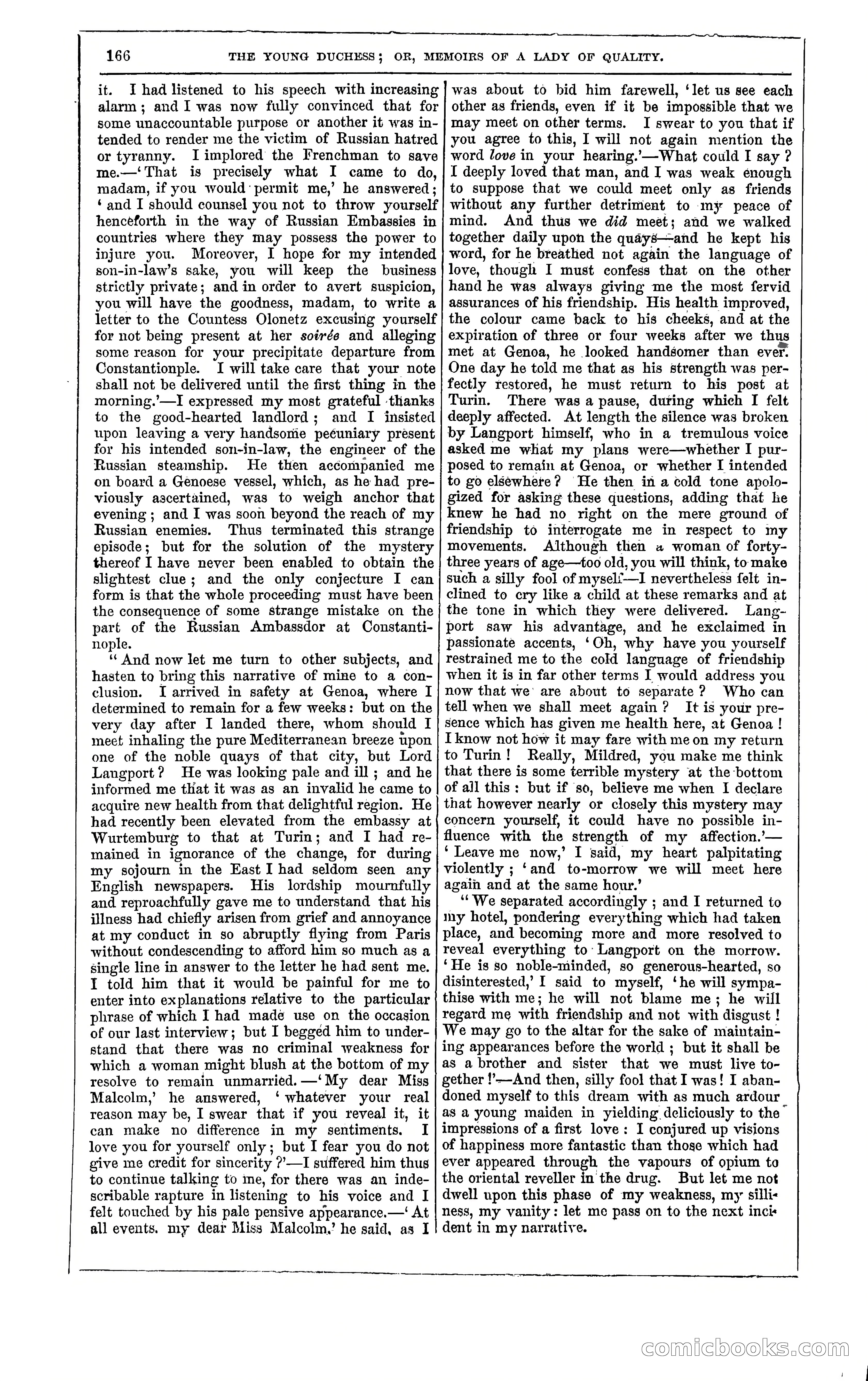 The Young Duchess; or, Memoirs of a Lady of Quality — page 180 of 400