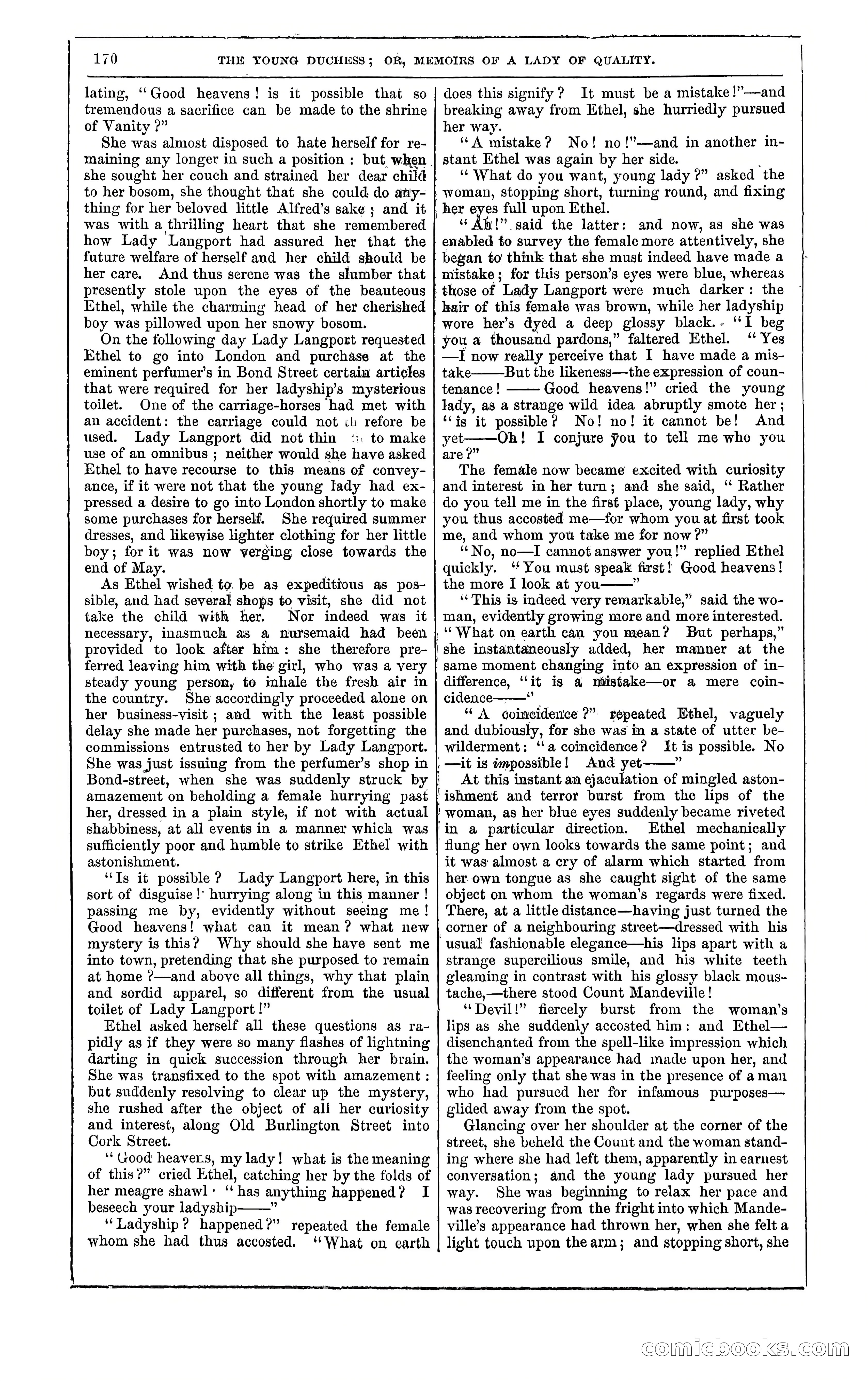 The Young Duchess; or, Memoirs of a Lady of Quality — page 184 of 400