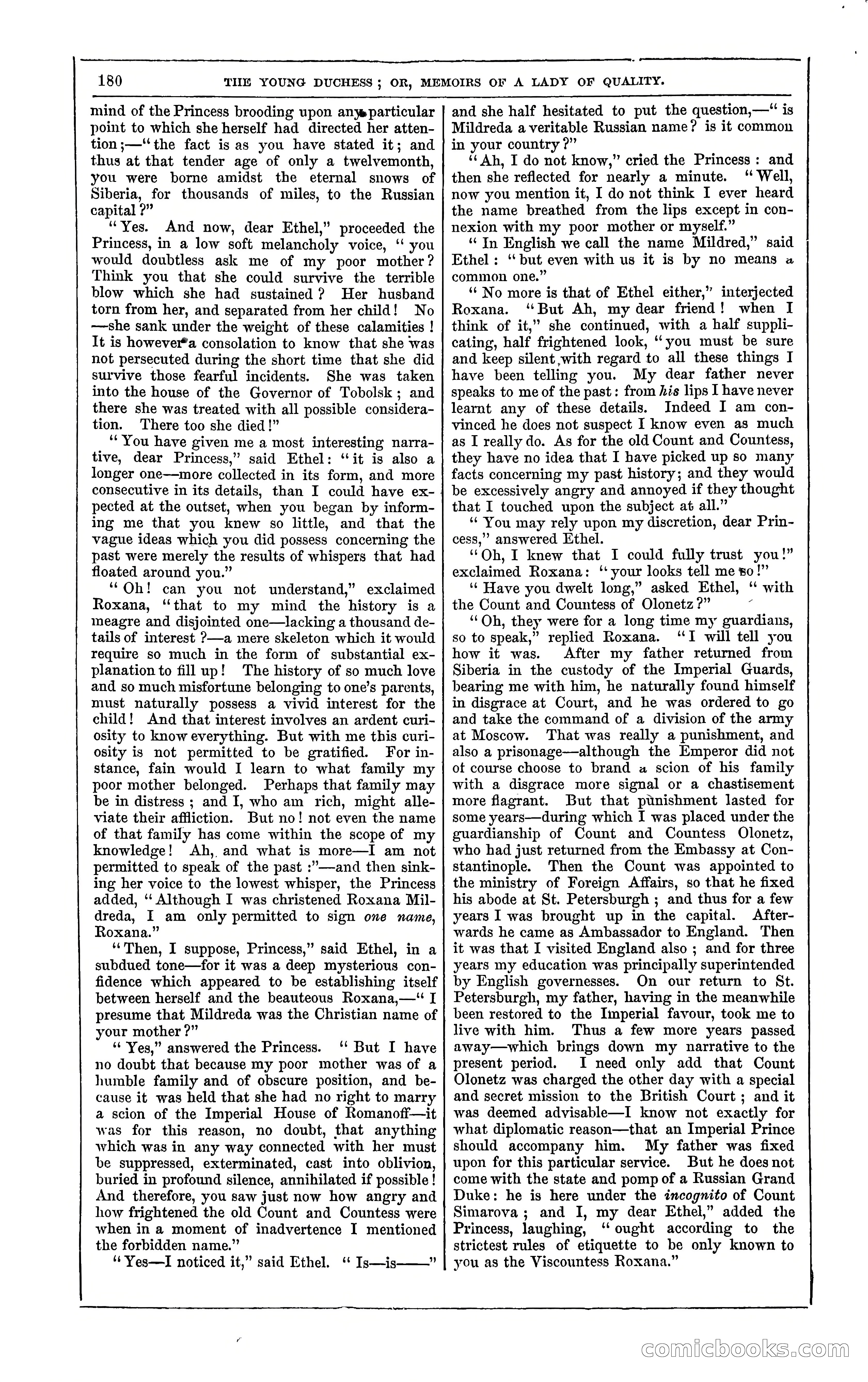The Young Duchess; or, Memoirs of a Lady of Quality — page 194 of 400