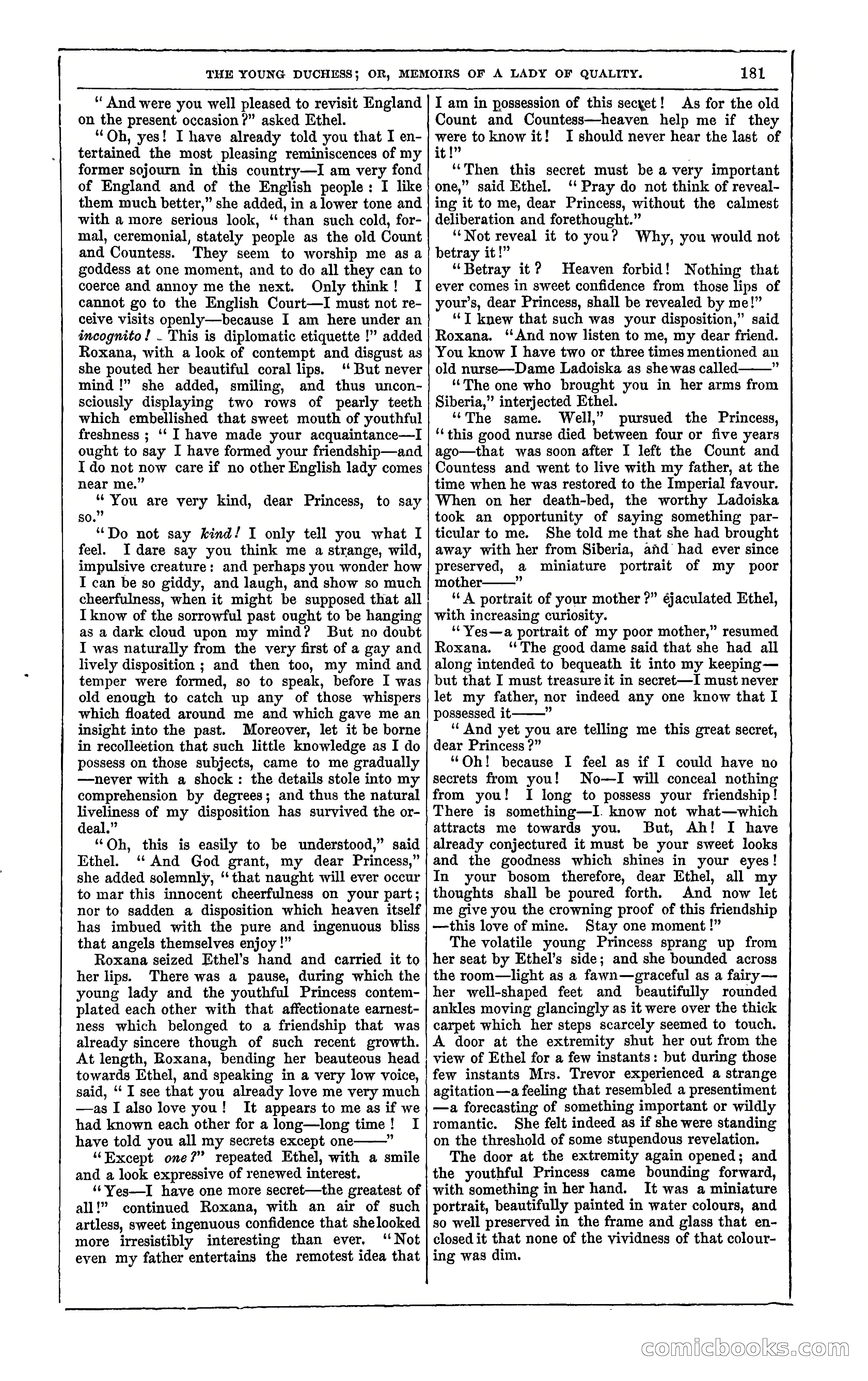 The Young Duchess; or, Memoirs of a Lady of Quality — page 195 of 400