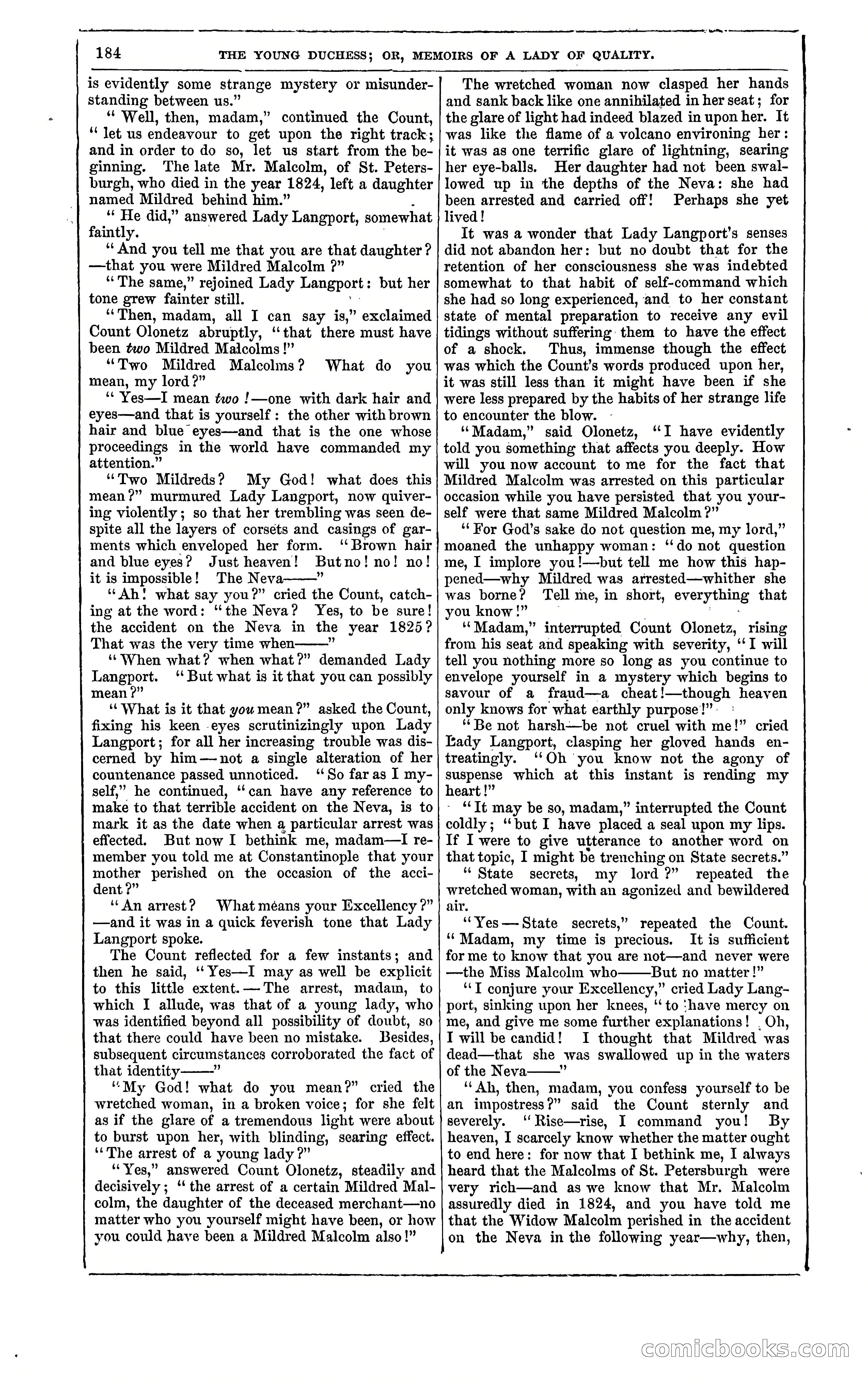 The Young Duchess; or, Memoirs of a Lady of Quality — page 198 of 400