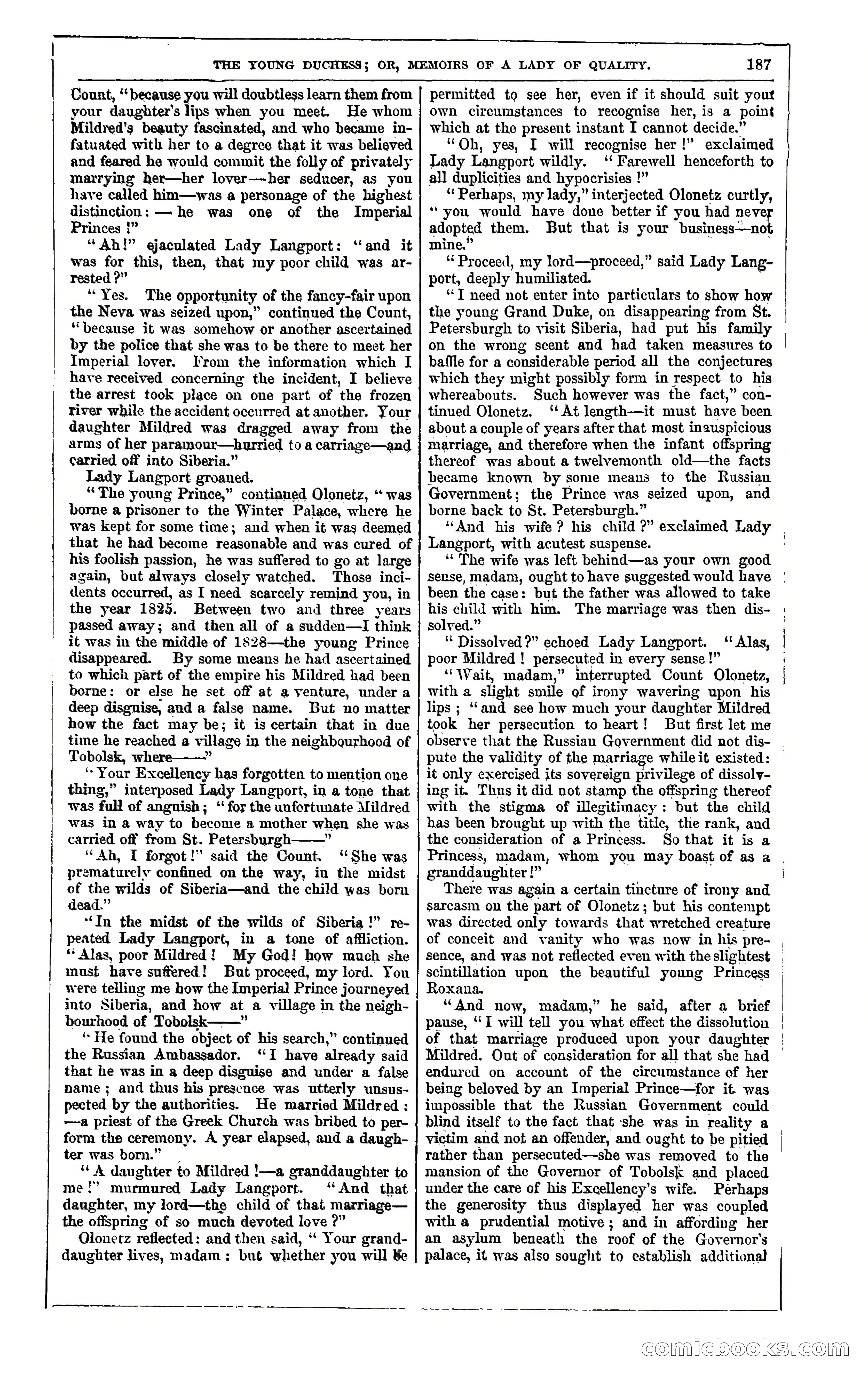 The Young Duchess; or, Memoirs of a Lady of Quality — page 201 of 400