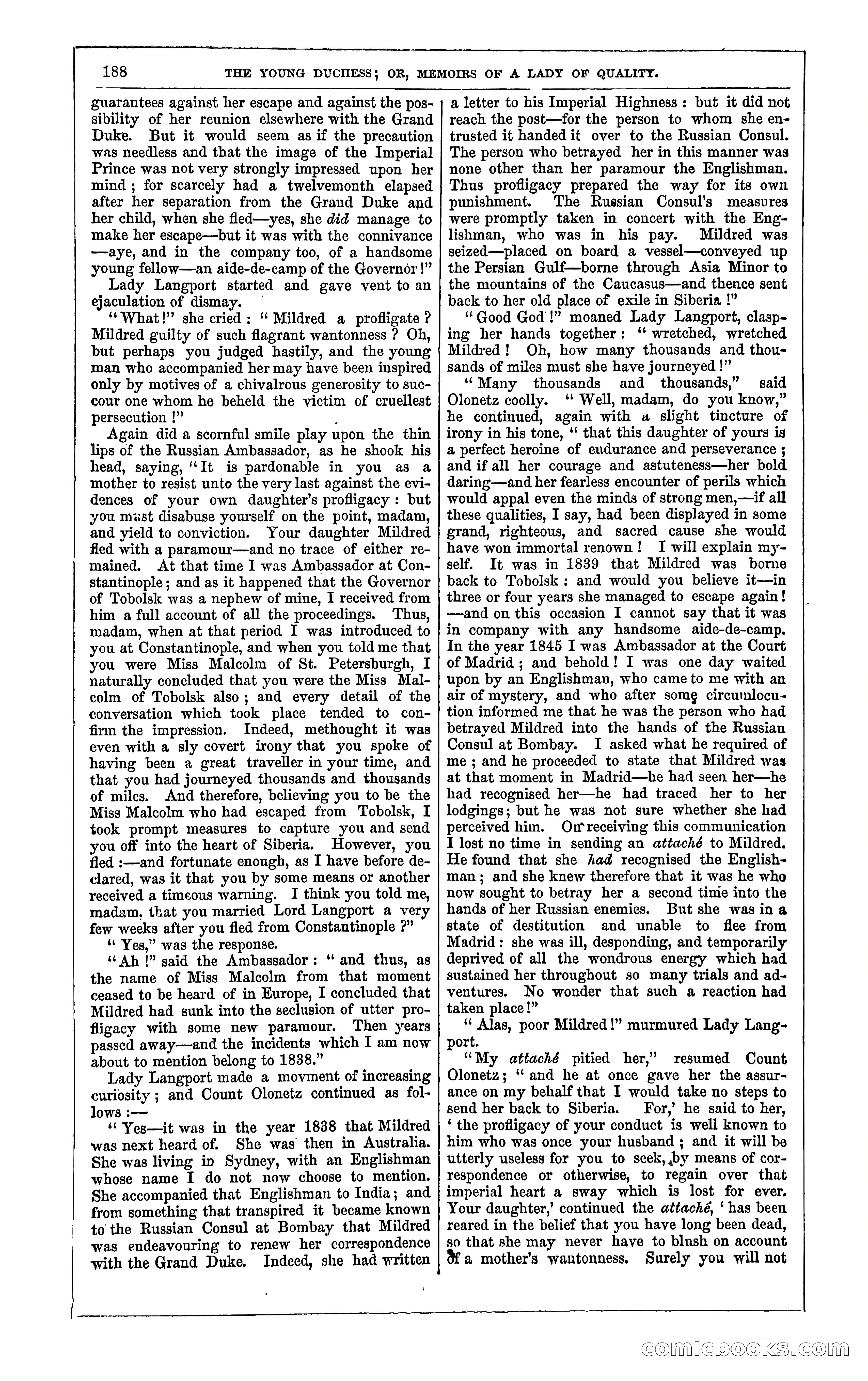 The Young Duchess; or, Memoirs of a Lady of Quality — page 202 of 400