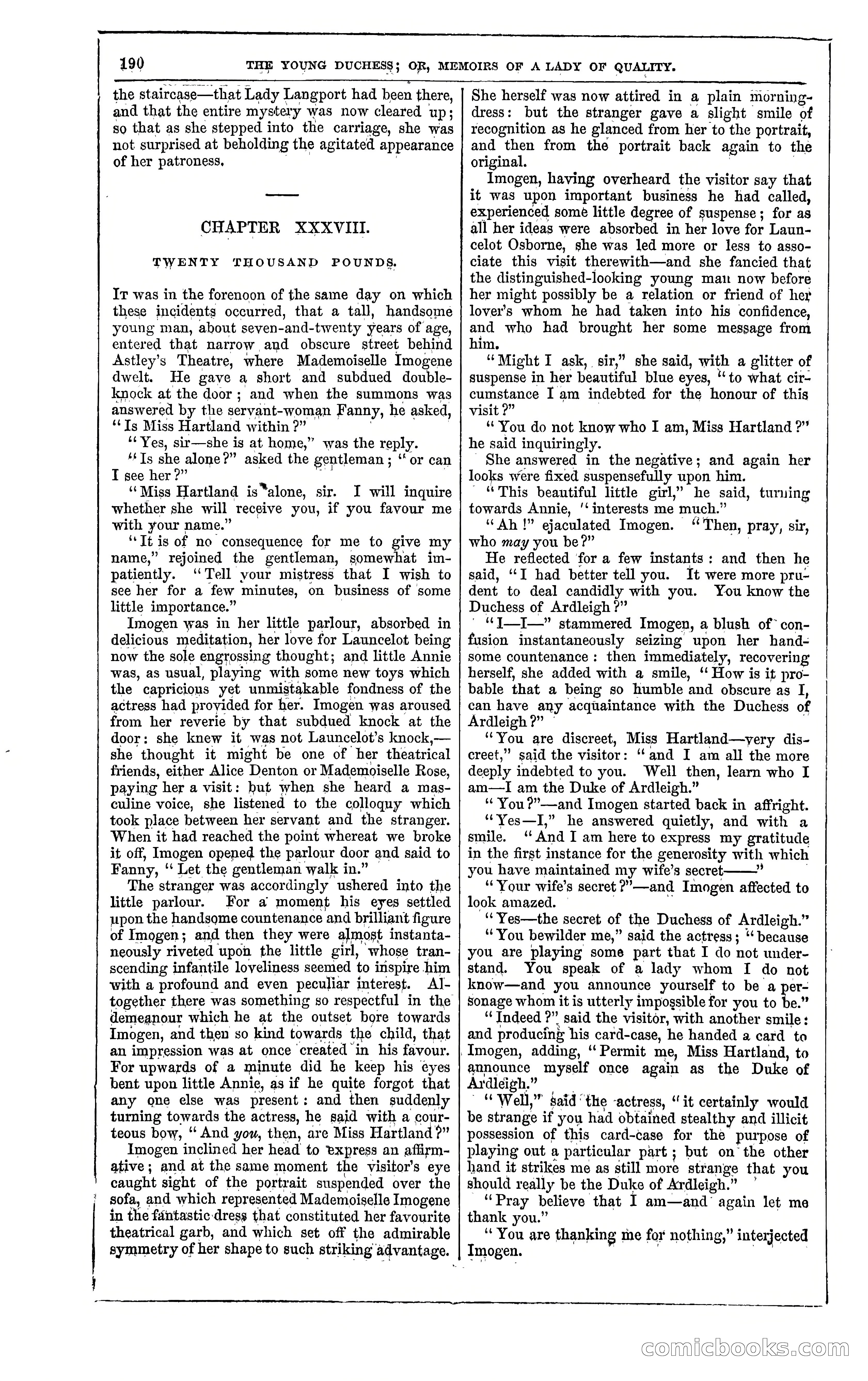 The Young Duchess; or, Memoirs of a Lady of Quality — page 204 of 400