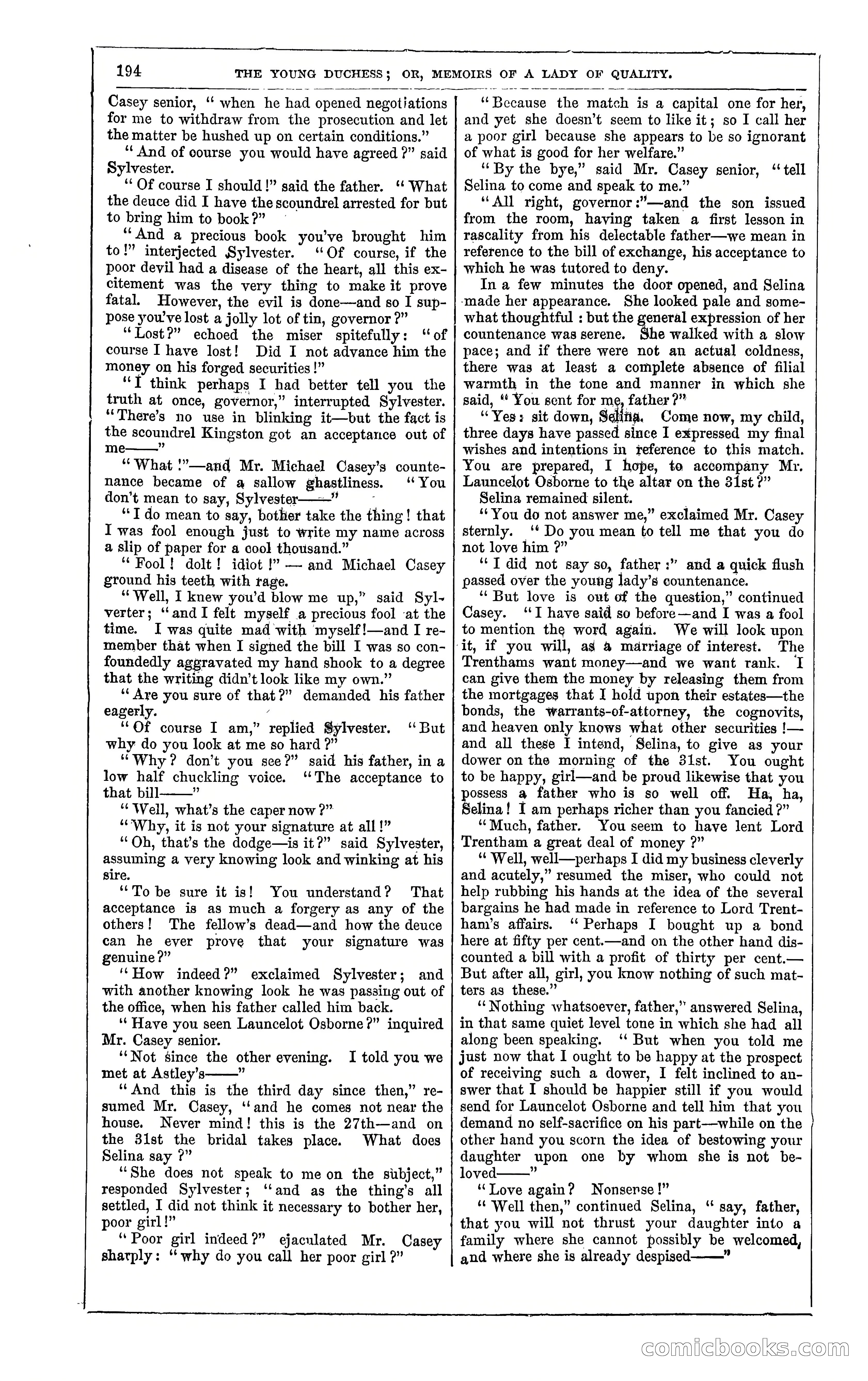 The Young Duchess; or, Memoirs of a Lady of Quality — page 208 of 400